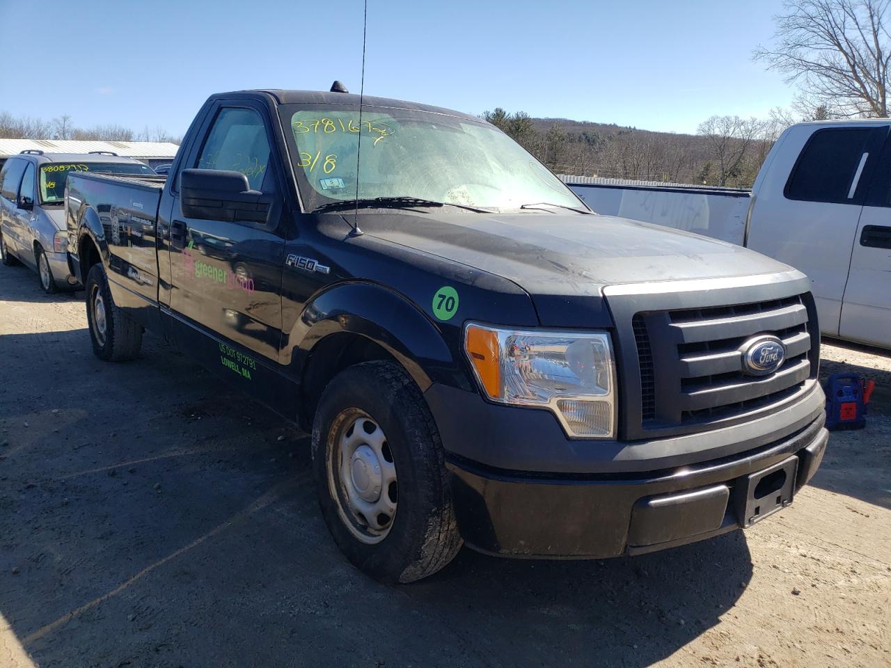 FORD F150 2010 with VIN 1FTMF1CW0AKE78995 - Photo from auction