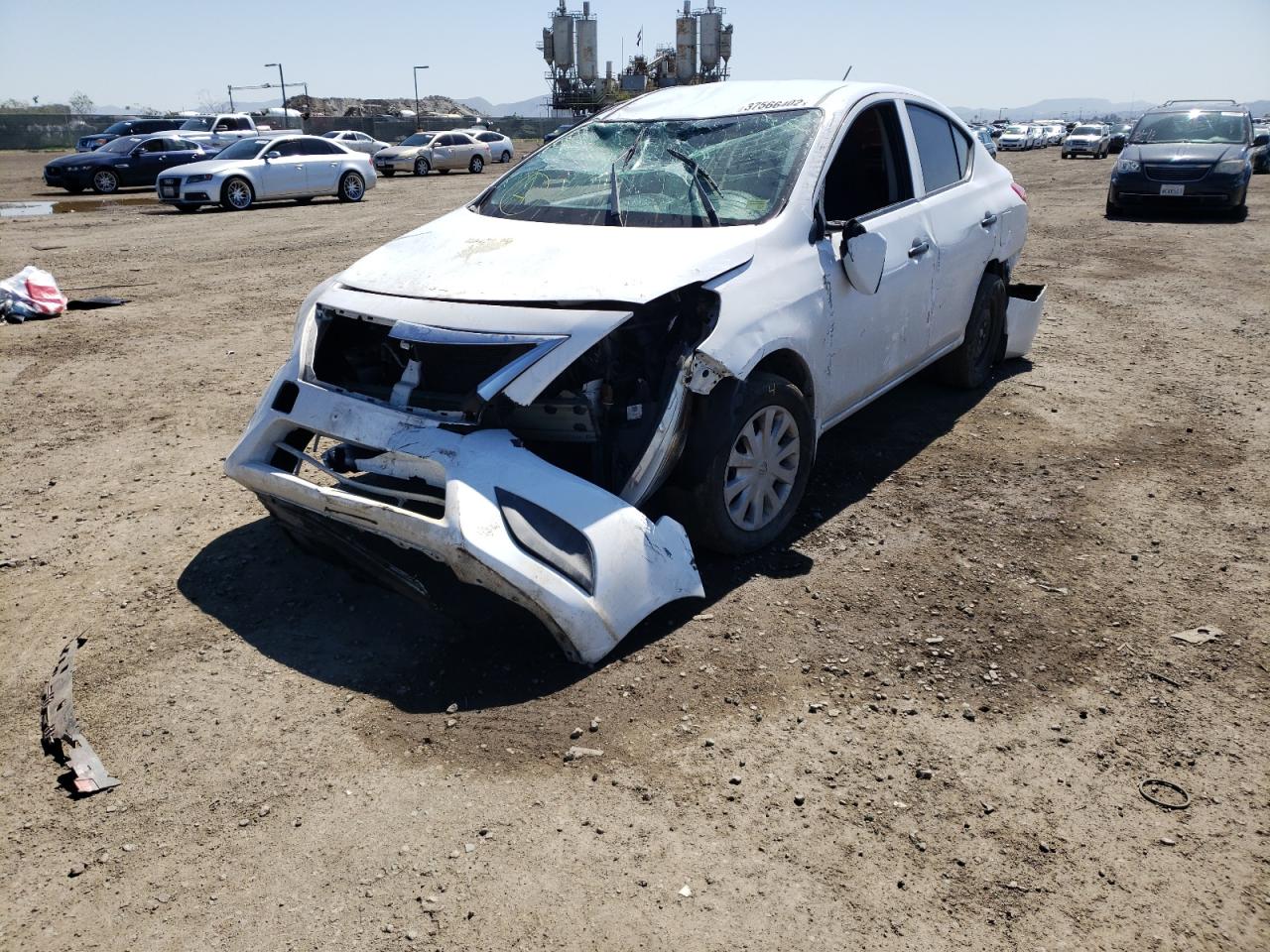 Photo 2 from auction – 2016 NISSAN VERSA S with VIN 3N1CN7AP5GL885413