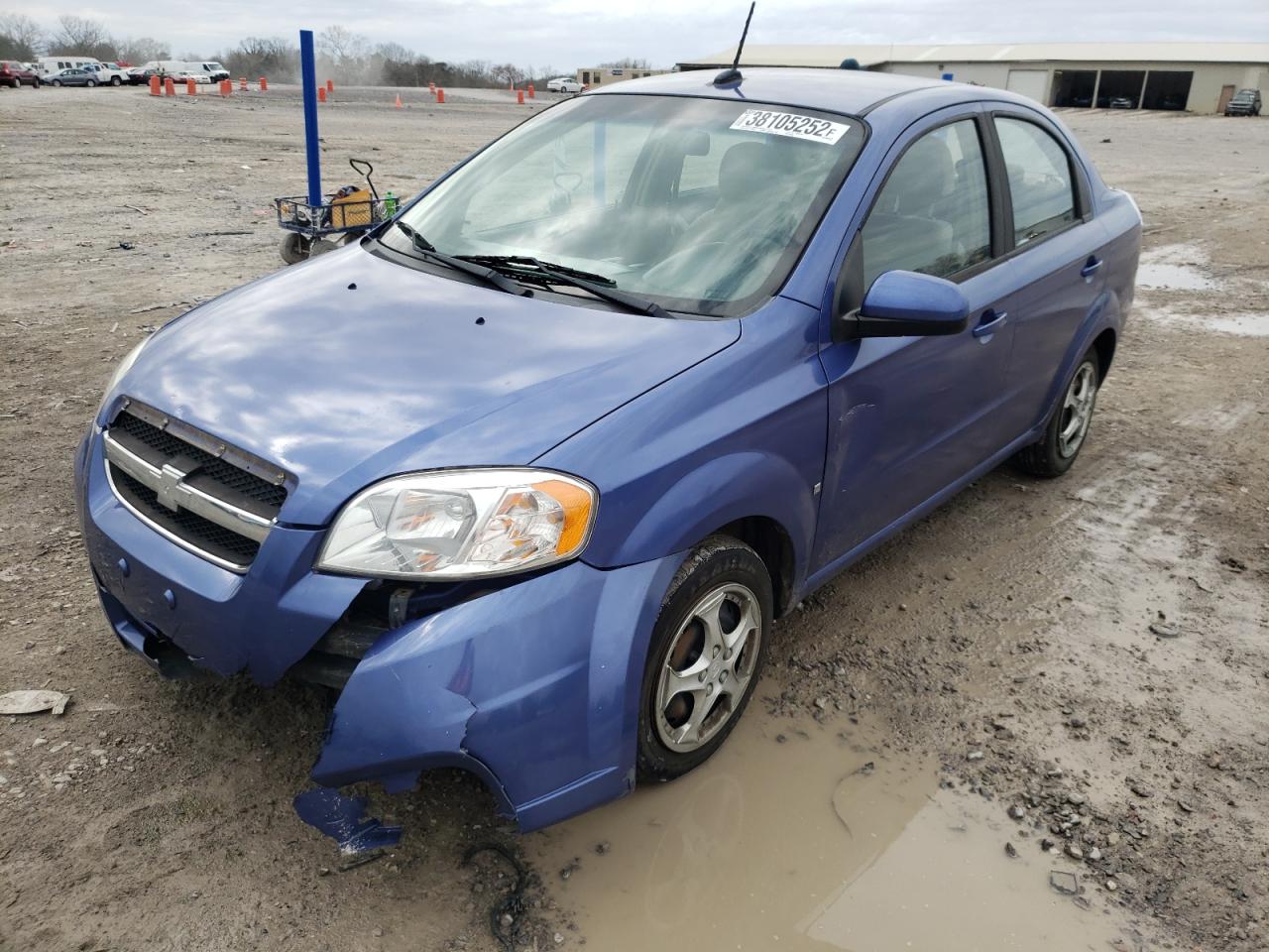Photo 2 from auction – 2009 CHEVROLET AVEO LS with VIN KL1TD56E29B358520