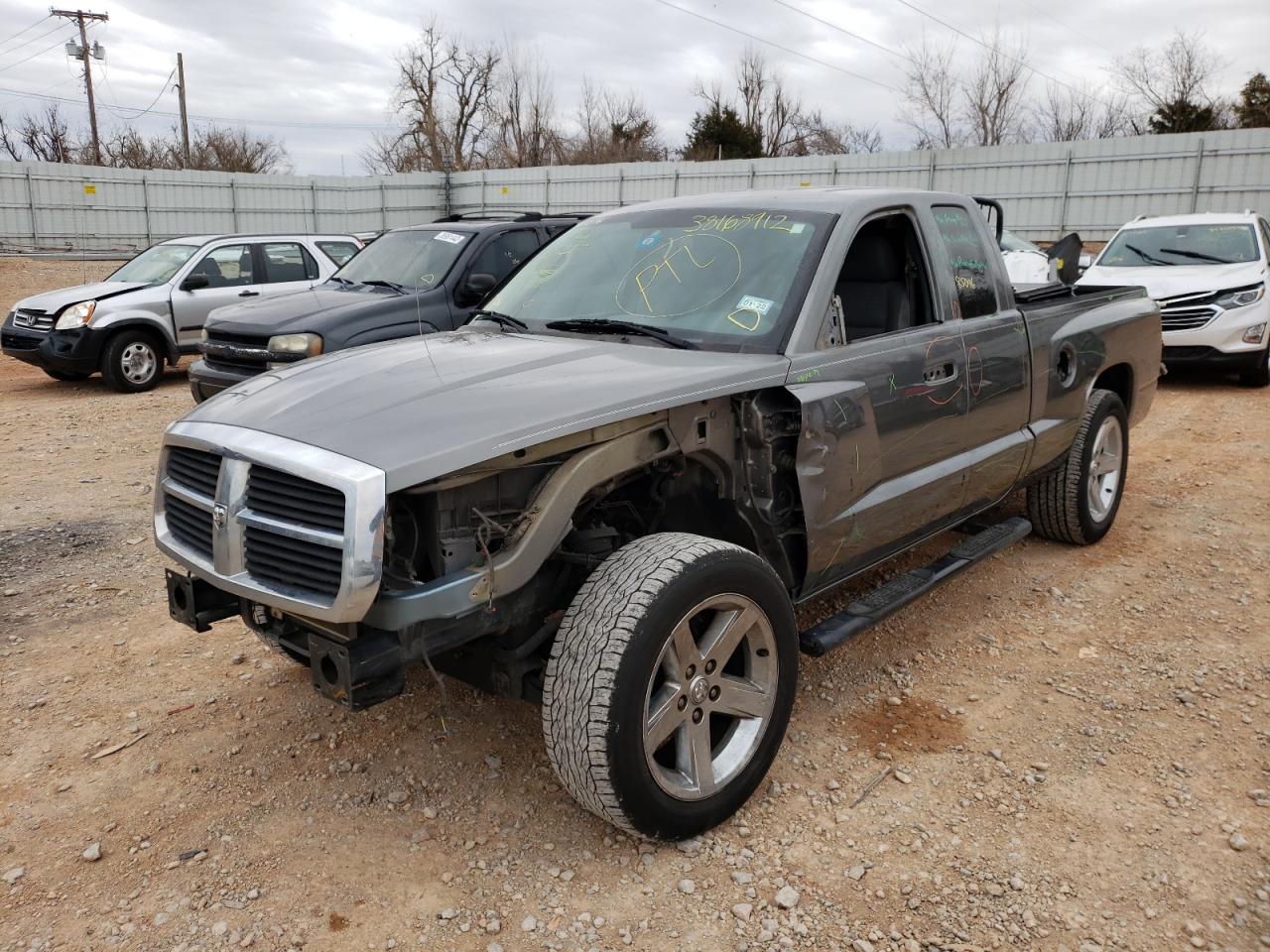 Photo 2 from auction – 2007 DODGE DAKOTA SLT with VIN 1D7HE42K67S151276