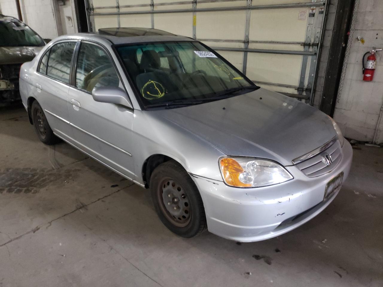 HONDA CIVIC 2003 with VIN 2HGES26783H571771 - Photo from auction