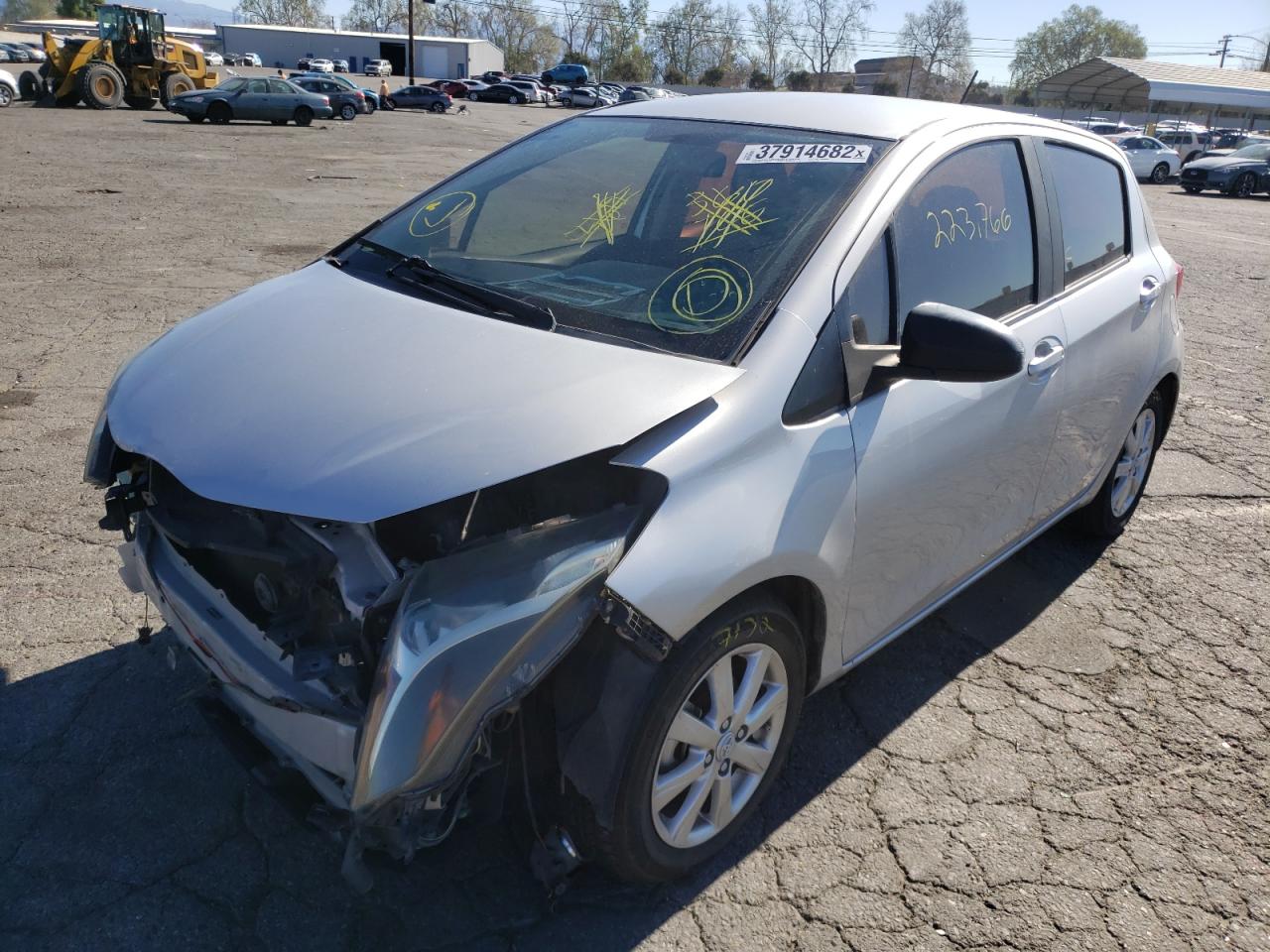Photo 2 from auction – 2015 TOYOTA YARIS with VIN VNKKTUD32FA024788