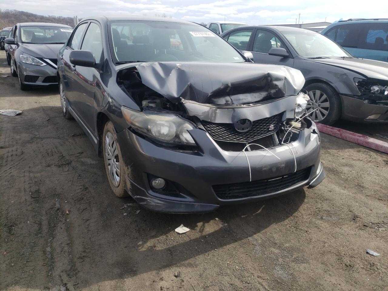 TOYOTA COROLLA BA 2009 with VIN 2T1BU40EX9C034837 - Photo from auction