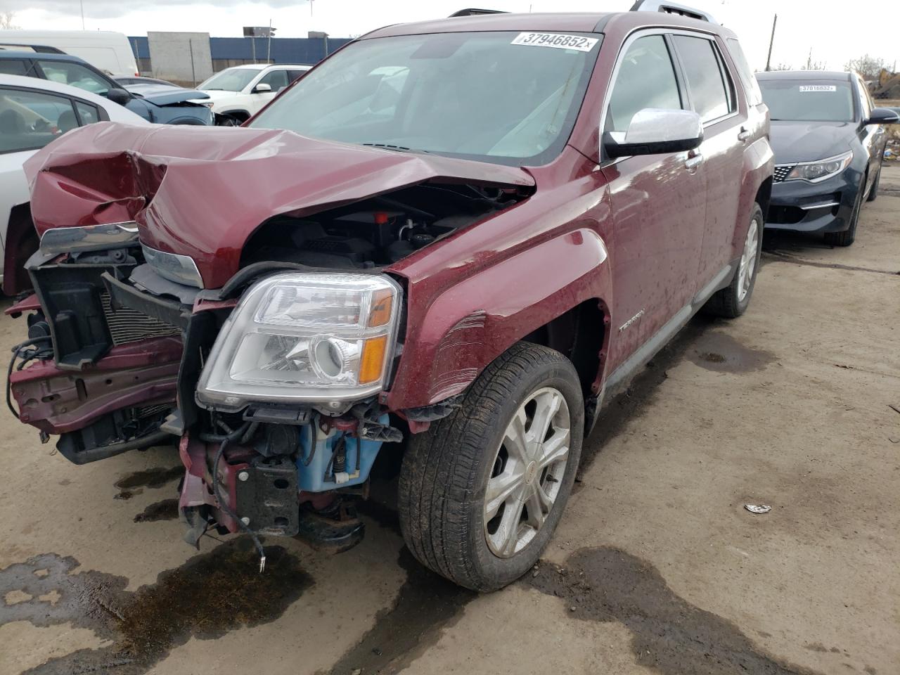 Photo 2 from auction – 2017 GMC TERRAIN SL with VIN 2GKFLUEK5H6232474