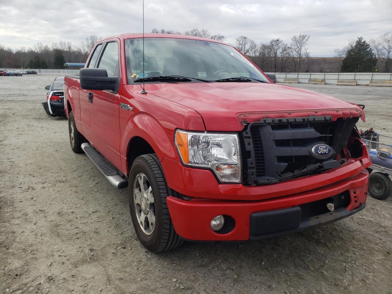 FORD F150 SUPER 2010 with VIN 1FTEX1CW4AFB06098 - Photo from auction