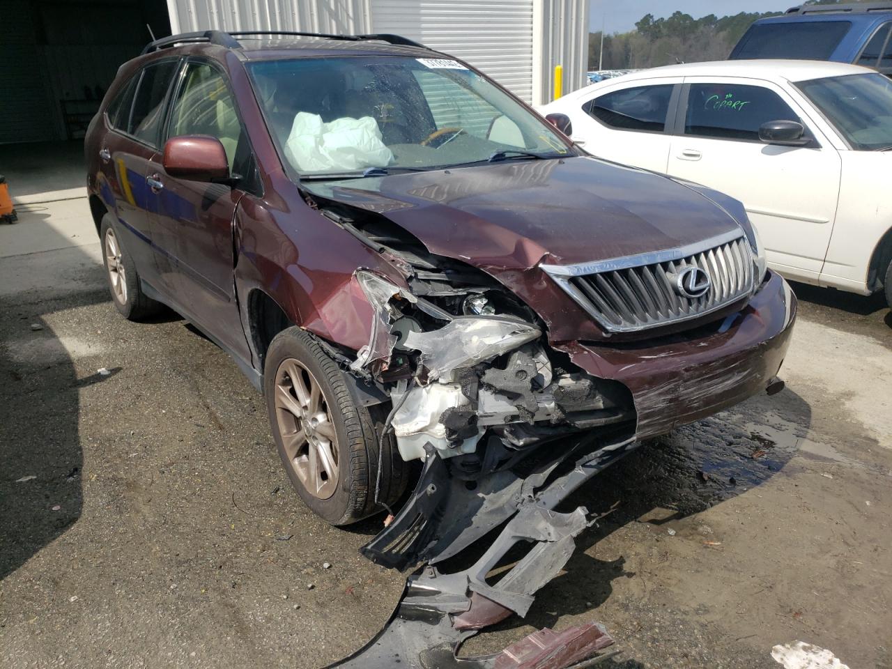 LEXUS RX 350 2009 with VIN JTJGK31U090016558 - Photo from auction