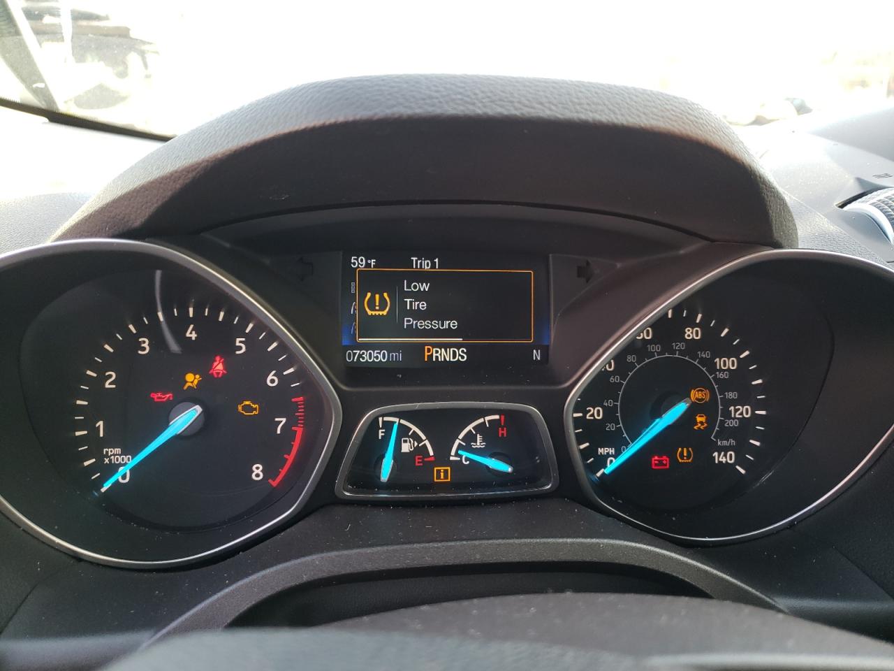 Photo 8 from auction – 2017 FORD ESCAPE SE with VIN 1FMCU9G96HUA89275