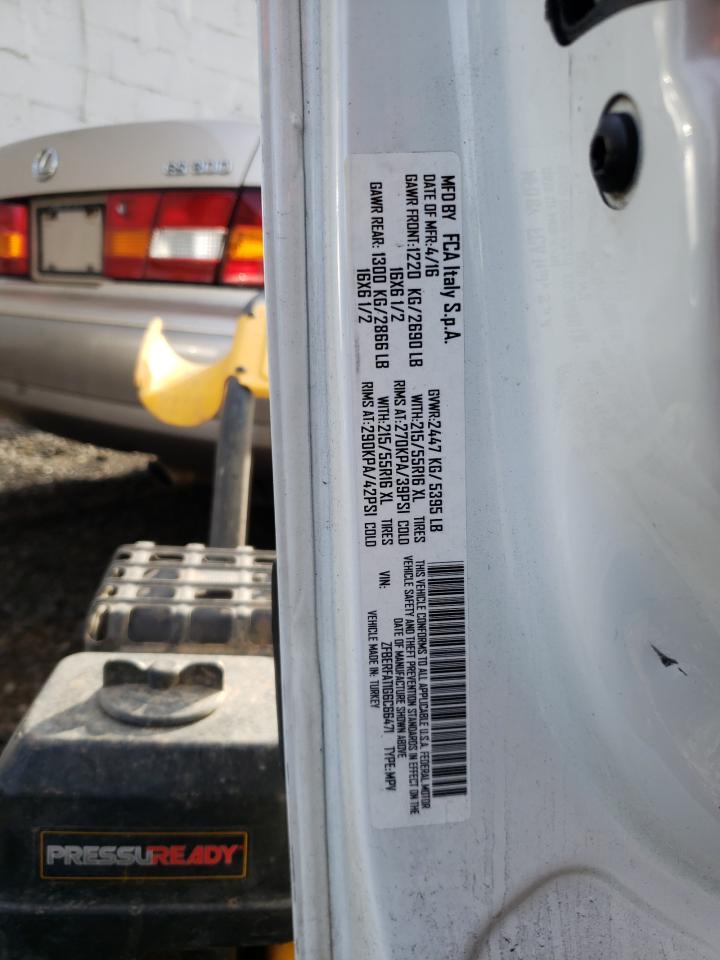 Photo 10 from auction – 2016 RAM PROMASTER with VIN ZFBERFAT1G6C66471