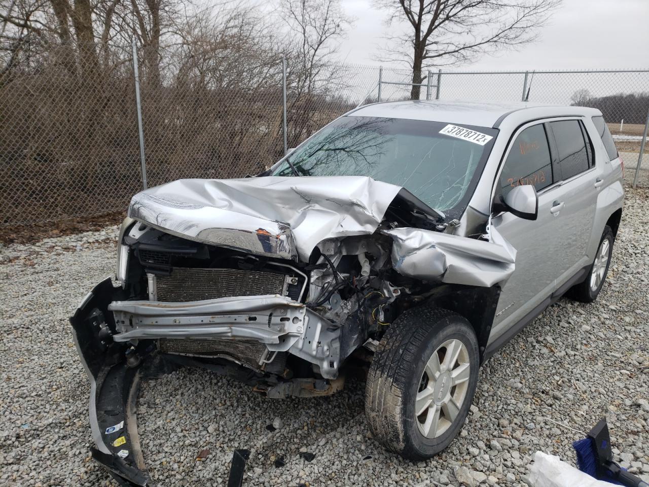Photo 2 from auction – 2010 GMC TERRAIN SL with VIN 2CTALBEW8A6255044