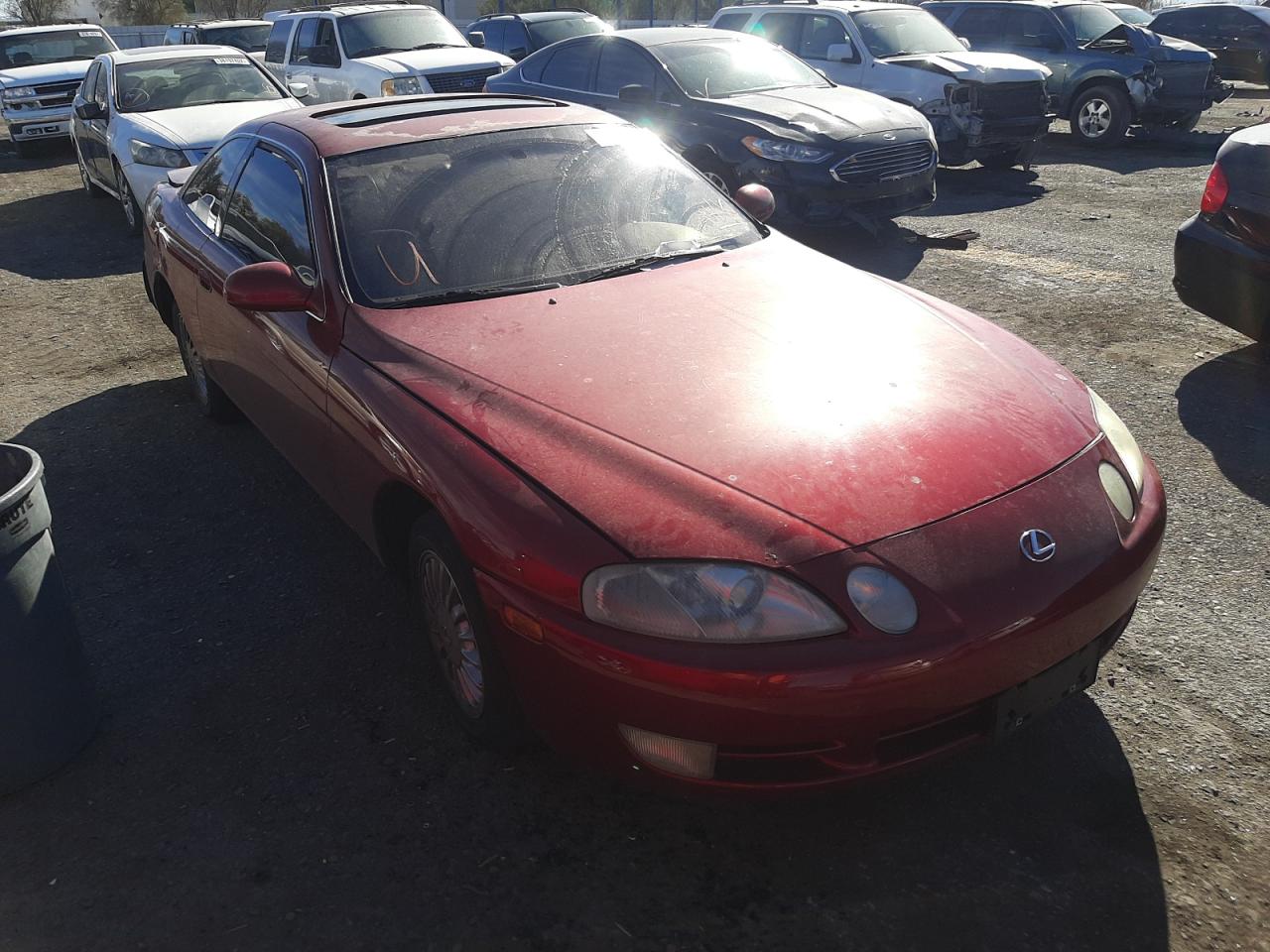 LEXUS SC 300 1993 with VIN JT8JZ31C8P0014662 - Photo from auction