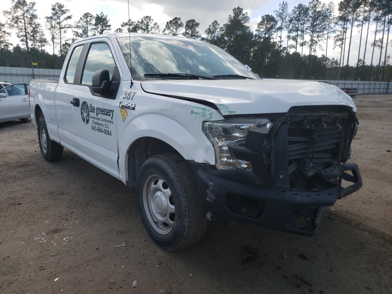 FORD F150 SUPER 2016 with VIN 1FTEX1CF6GFA09011 - Photo from auction