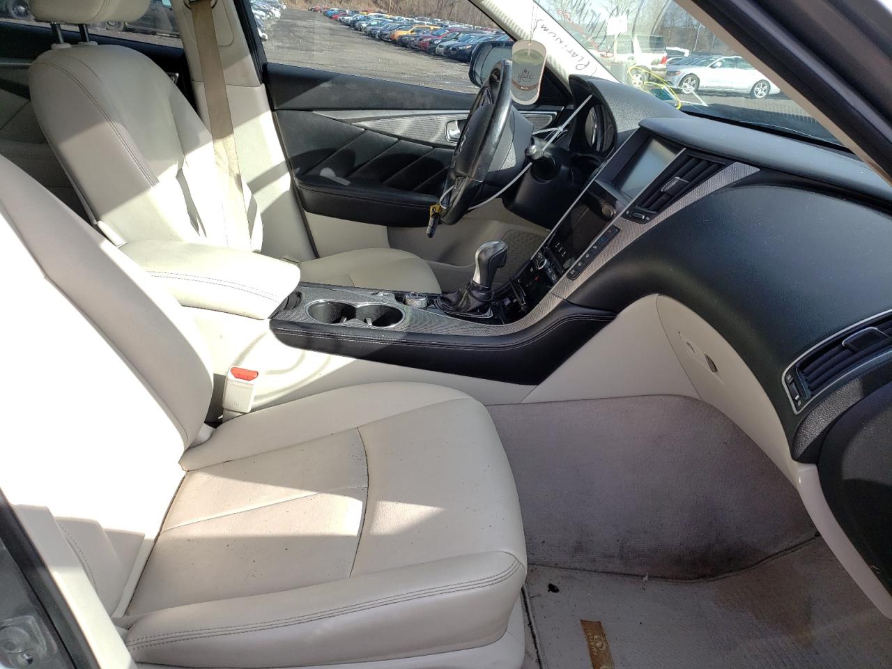 Photo 5 from auction – 2015 INFINITI Q50 BASE with VIN JN1BV7AR3FM404625