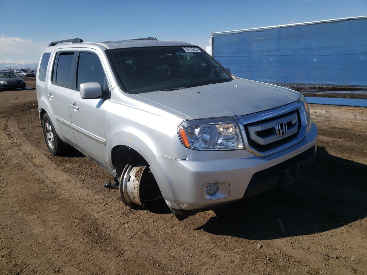 HONDA PILOT EXL 2009 with VIN 5FNYF48649B037620 - Photo from auction