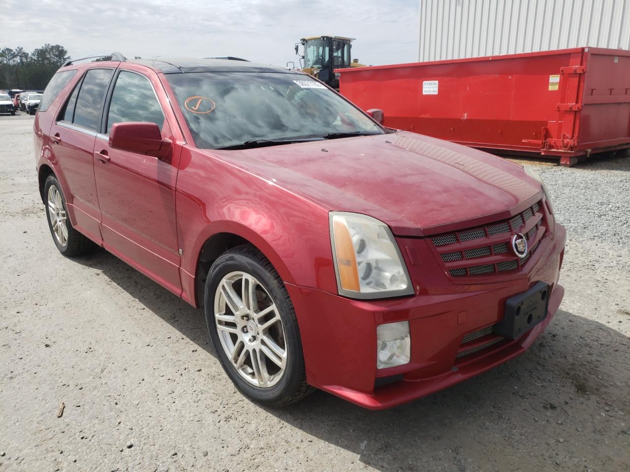 Photo 9 from auction – 2008 CADILLAC SRX with VIN 1GYEE637580105951