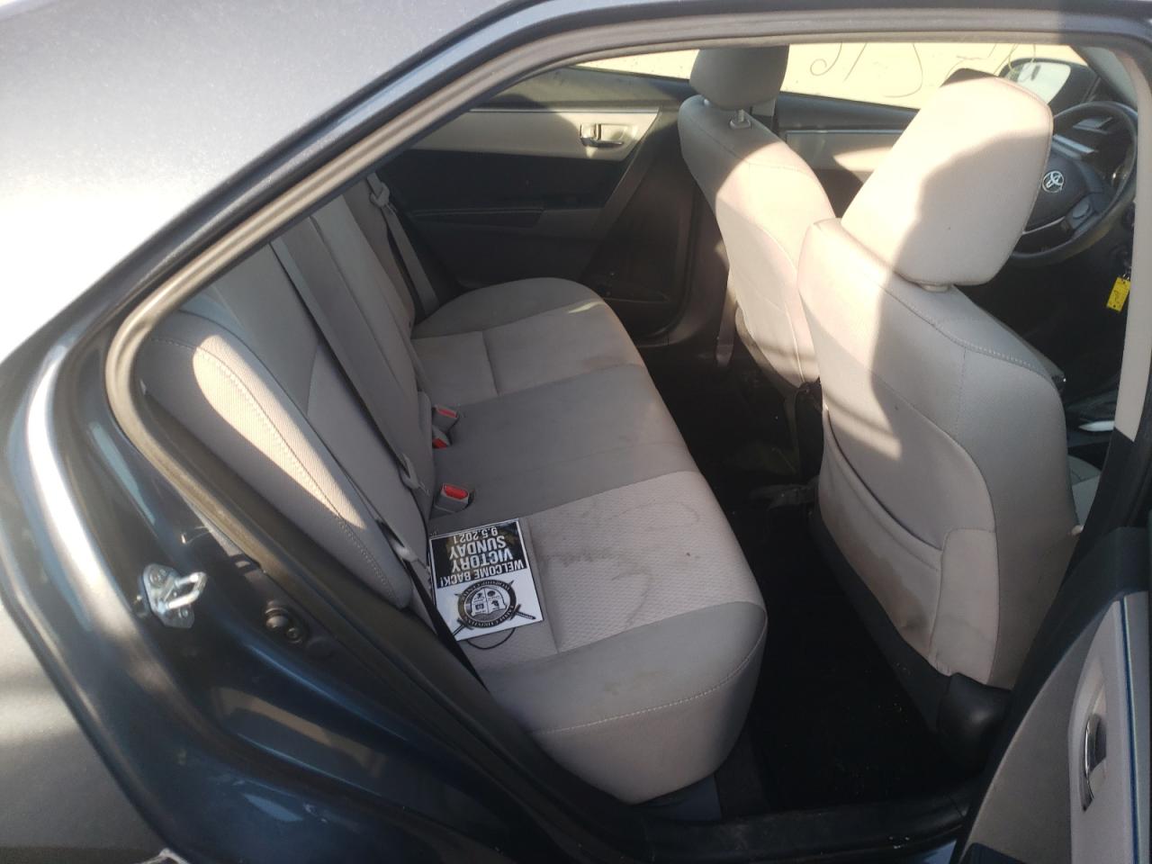 Photo 6 from auction – 2015 TOYOTA COROLLA L with VIN 2T1BURHE8FC330405
