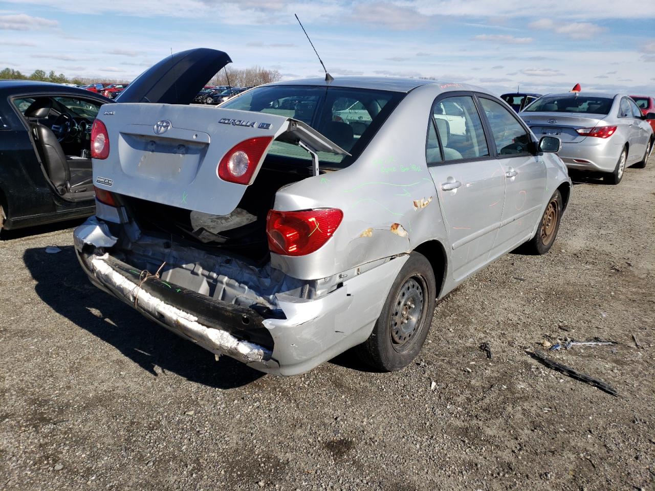 Photo 4 from auction – 2006 TOYOTA COROLLA CE with VIN 2T1BR30E66C589159