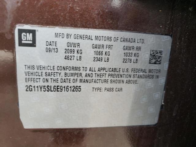 Photo 10 from auction – 2014 CHEVROLET IMPALA LS with VIN 2G11Y5SL6E9161265
