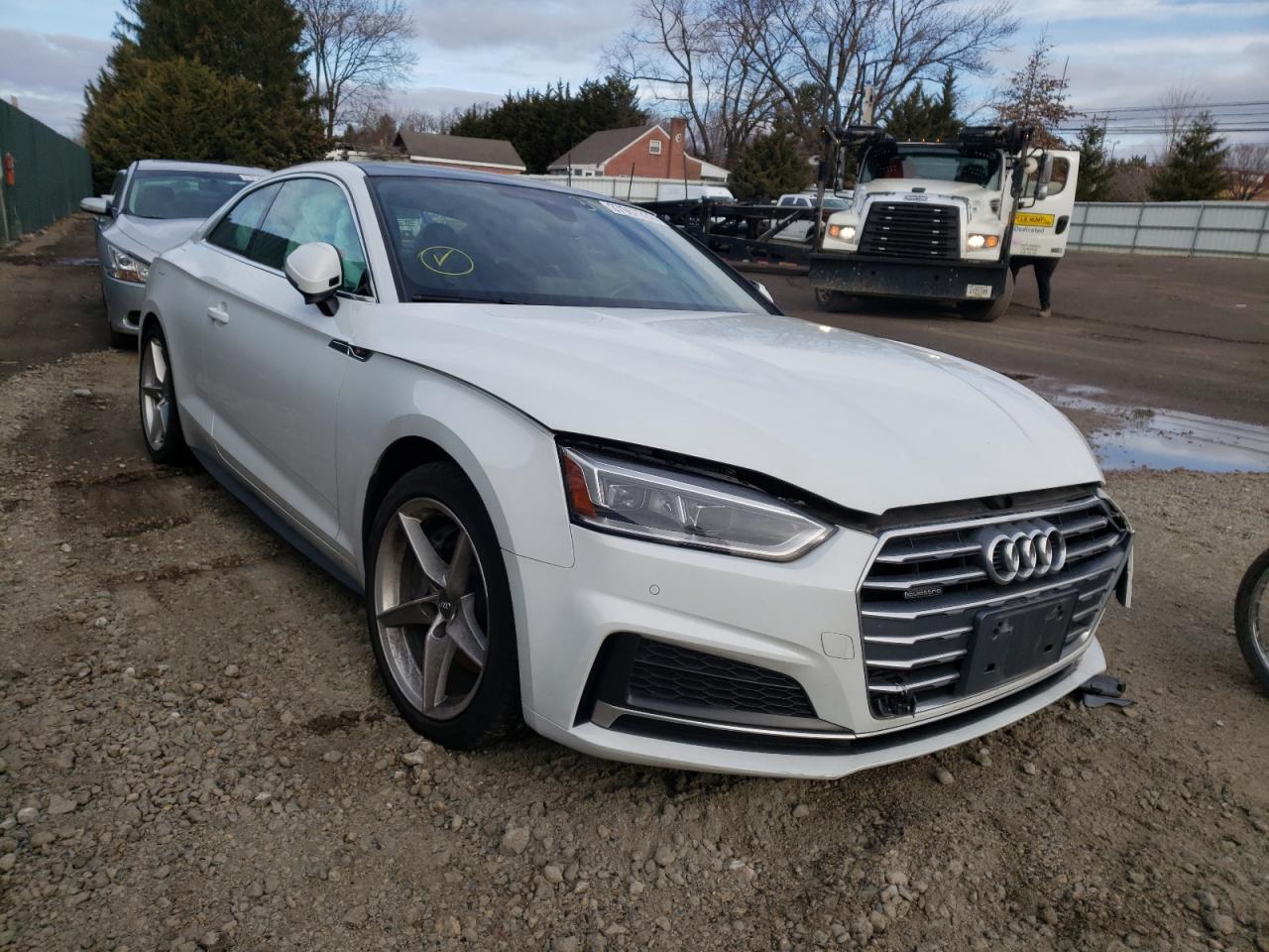 AUDI A5 PREMIUM 2018 with VIN WAUTNAF55JA011379 - Photo from auction