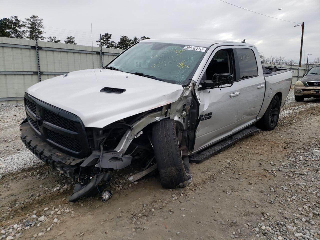 Photo 2 from auction – 2017 RAM 1500 SPORT with VIN 1C6RR6MT3HS598628