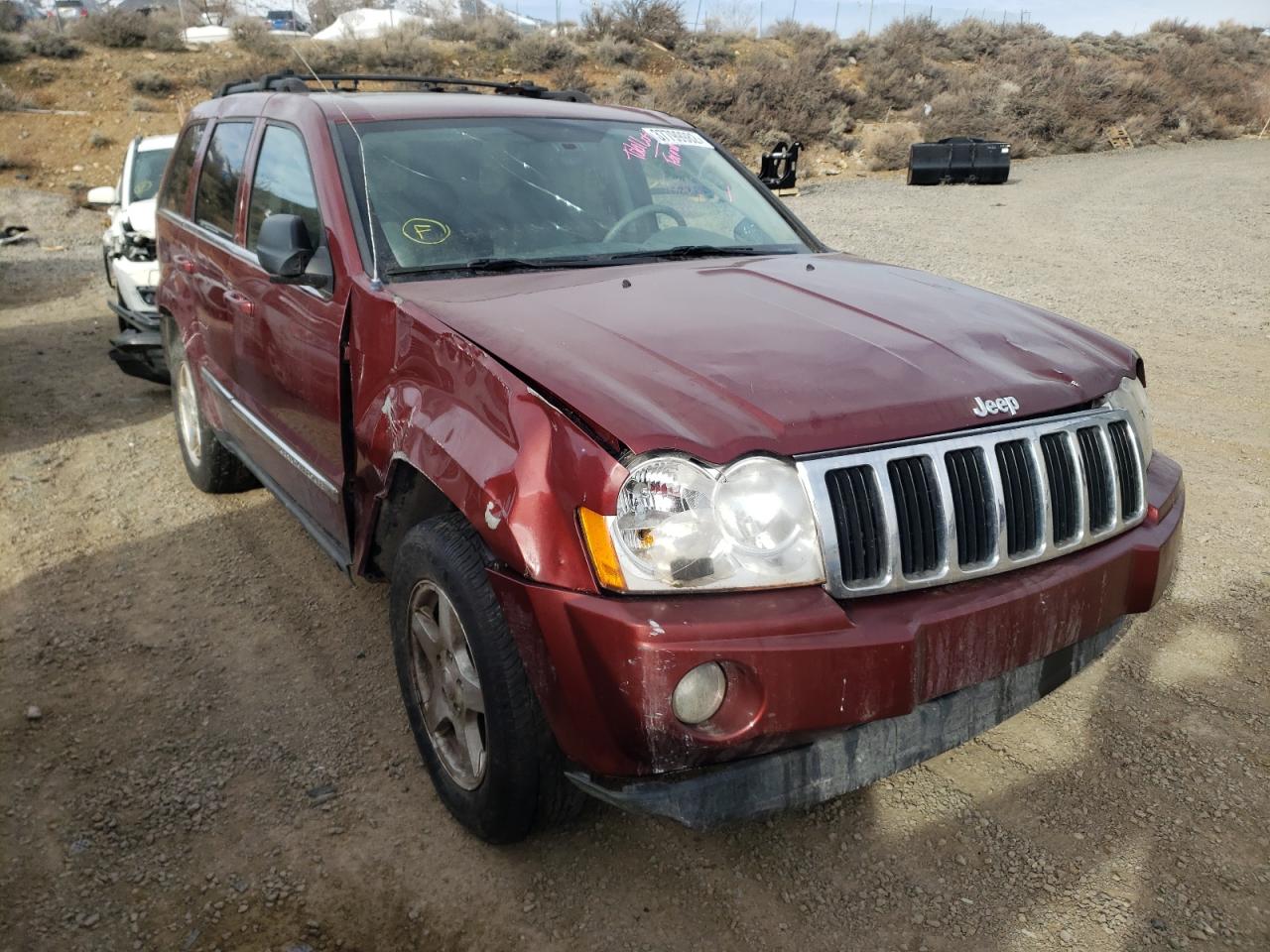 JEEP GRAND CHER 2007 with VIN 1J8HS58P07C501208 - Photo from auction