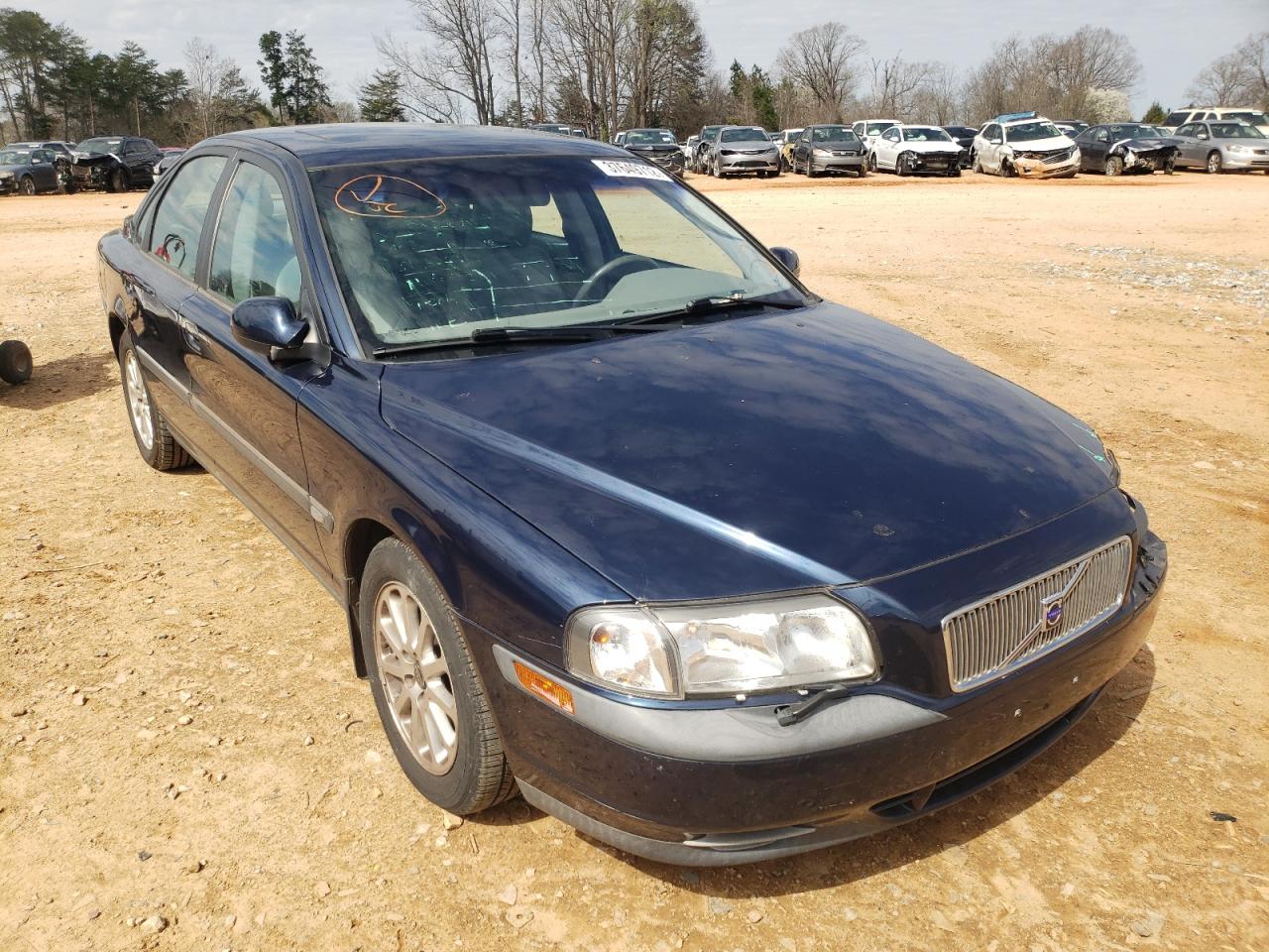 VOLVO S80 2000 with VIN YV1TS94DXY1125371 - Photo from auction