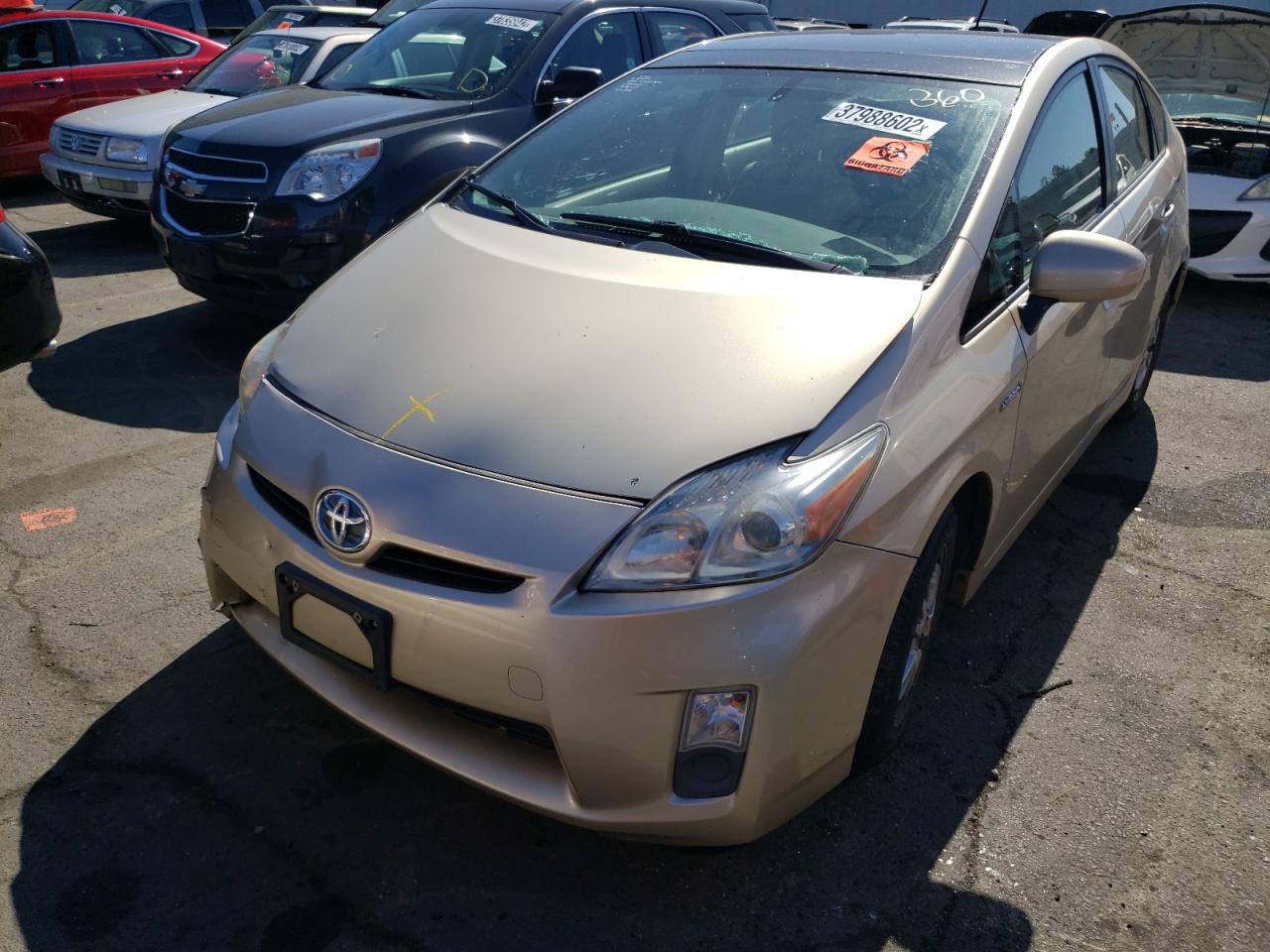 Photo 2 from auction – 2011 TOYOTA PRIUS with VIN JTDKN3DUXB1406468