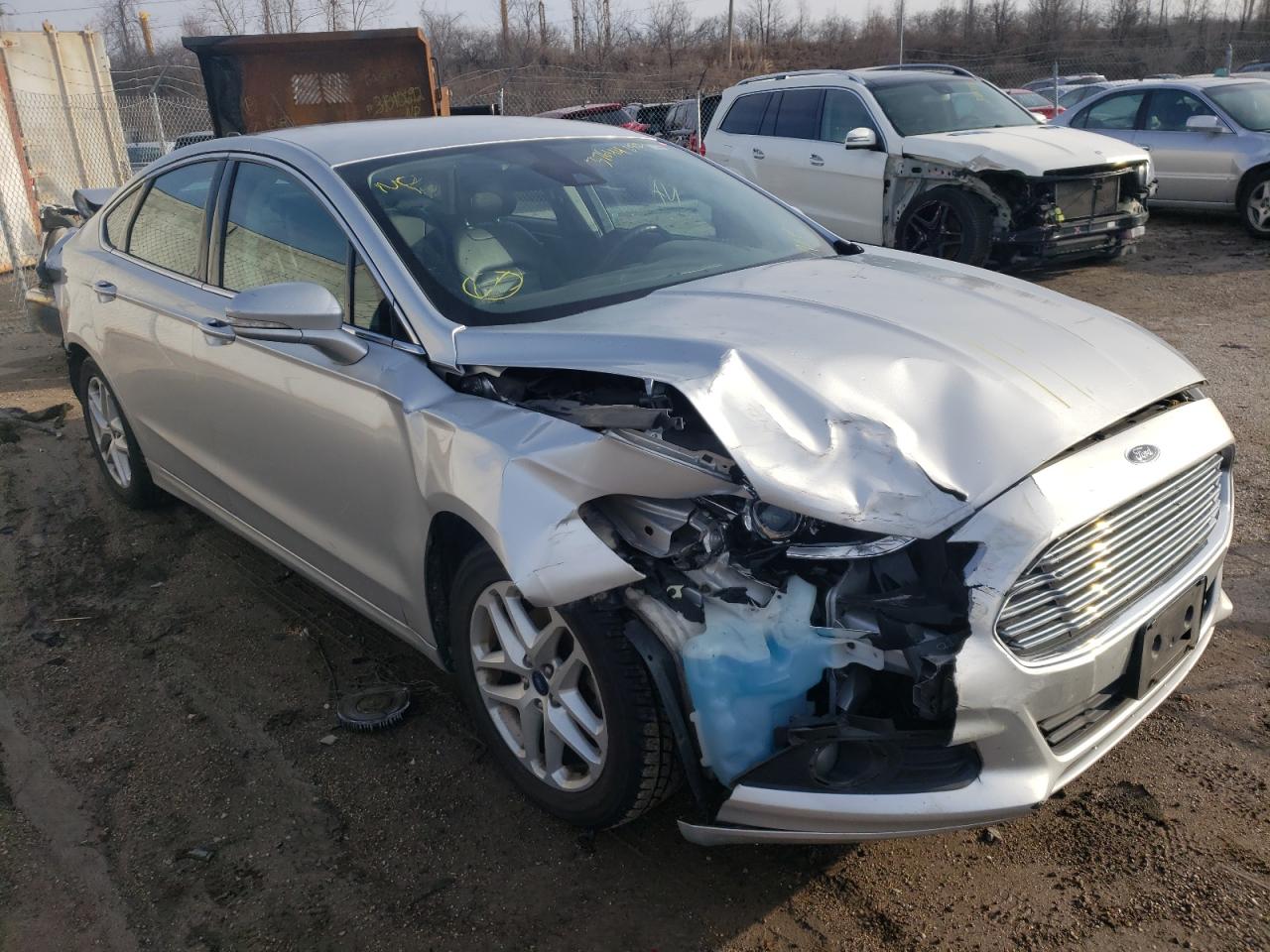 FORD FUSION SE 2014 with VIN 3FA6P0HD6ER329456 - Photo from auction