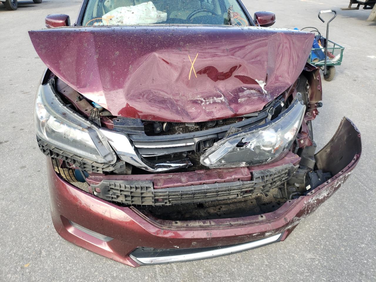 Photo 9 from auction – 2014 HONDA ACCORD EX with VIN 1HGCR2F76EA169316