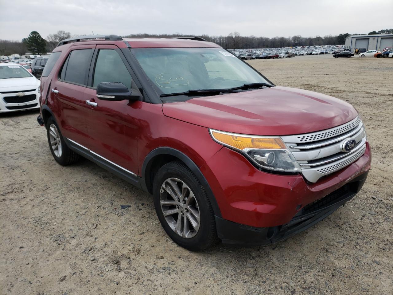 FORD EXPLORER X 2015 with VIN 1FM5K7D83FGA95190 - Photo from auction