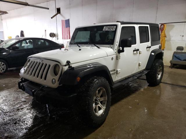 Photo 2 from auction – 2014 JEEP WRANGLER U with VIN 1C4BJWDG1EL277438