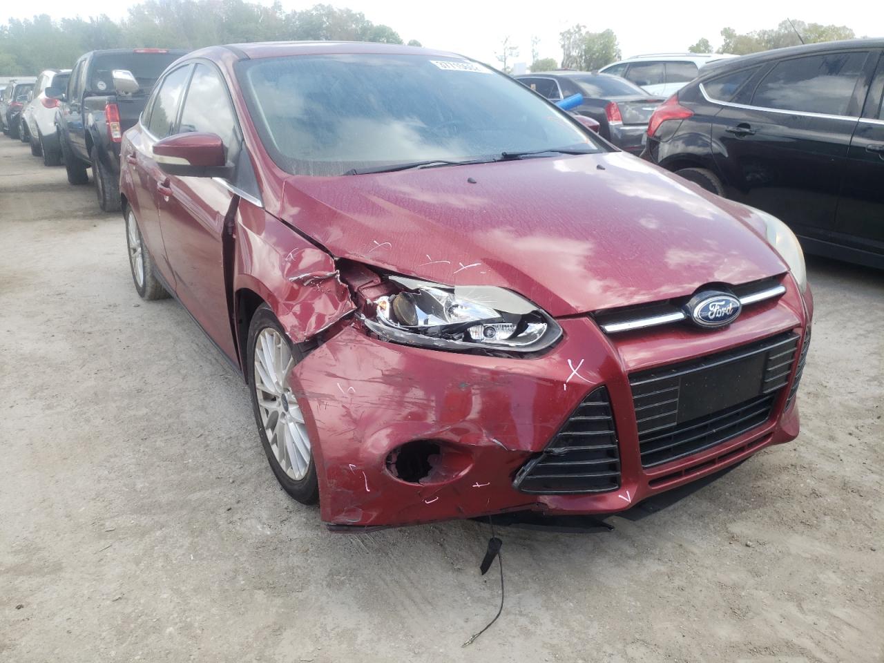 FORD FOCUS TITA 2014 with VIN 1FADP3J20EL417077 - Photo from auction