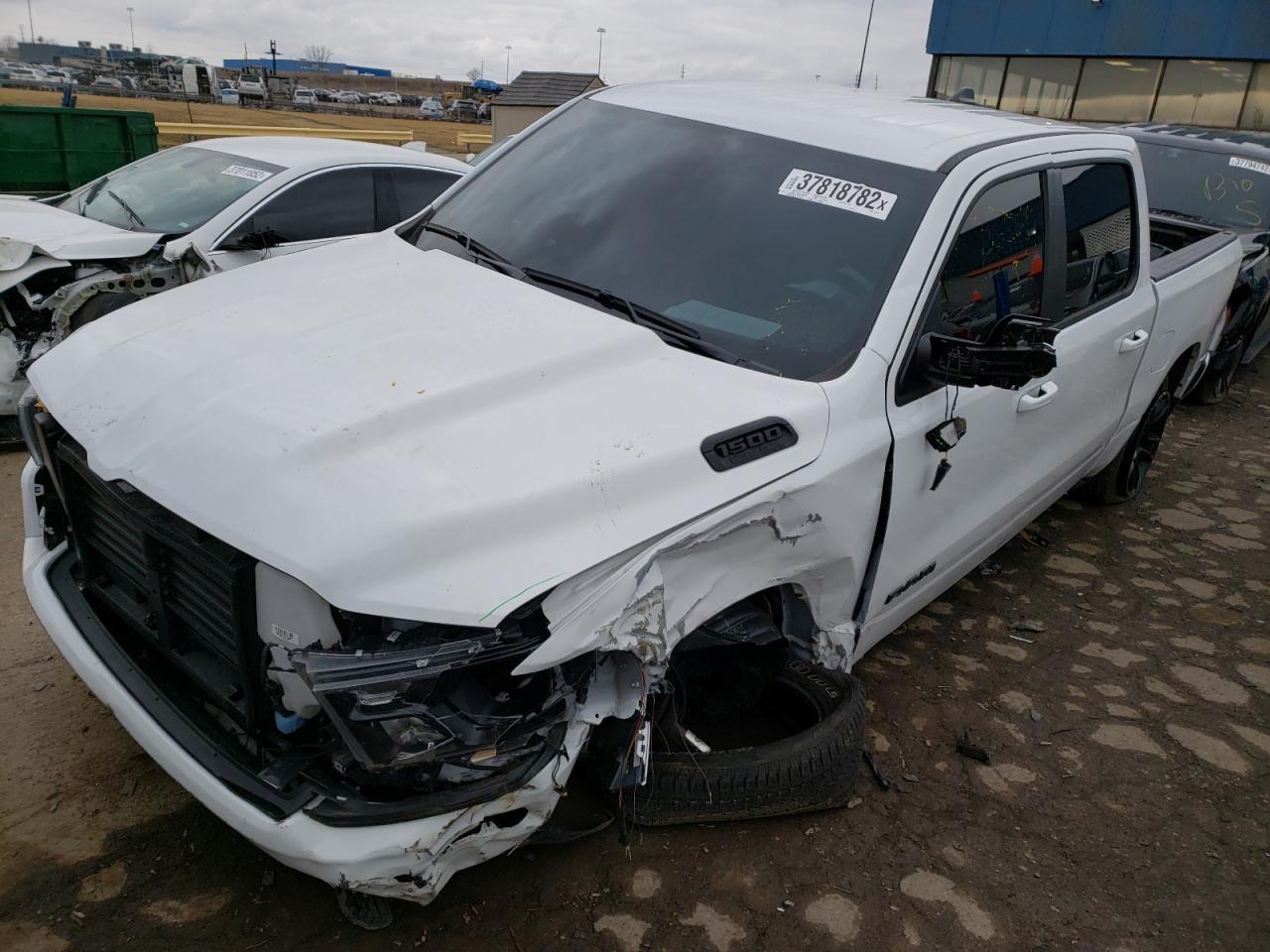 Photo 2 from auction – 2021 RAM 1500 BIG H with VIN 1C6SRFFT4MN621521