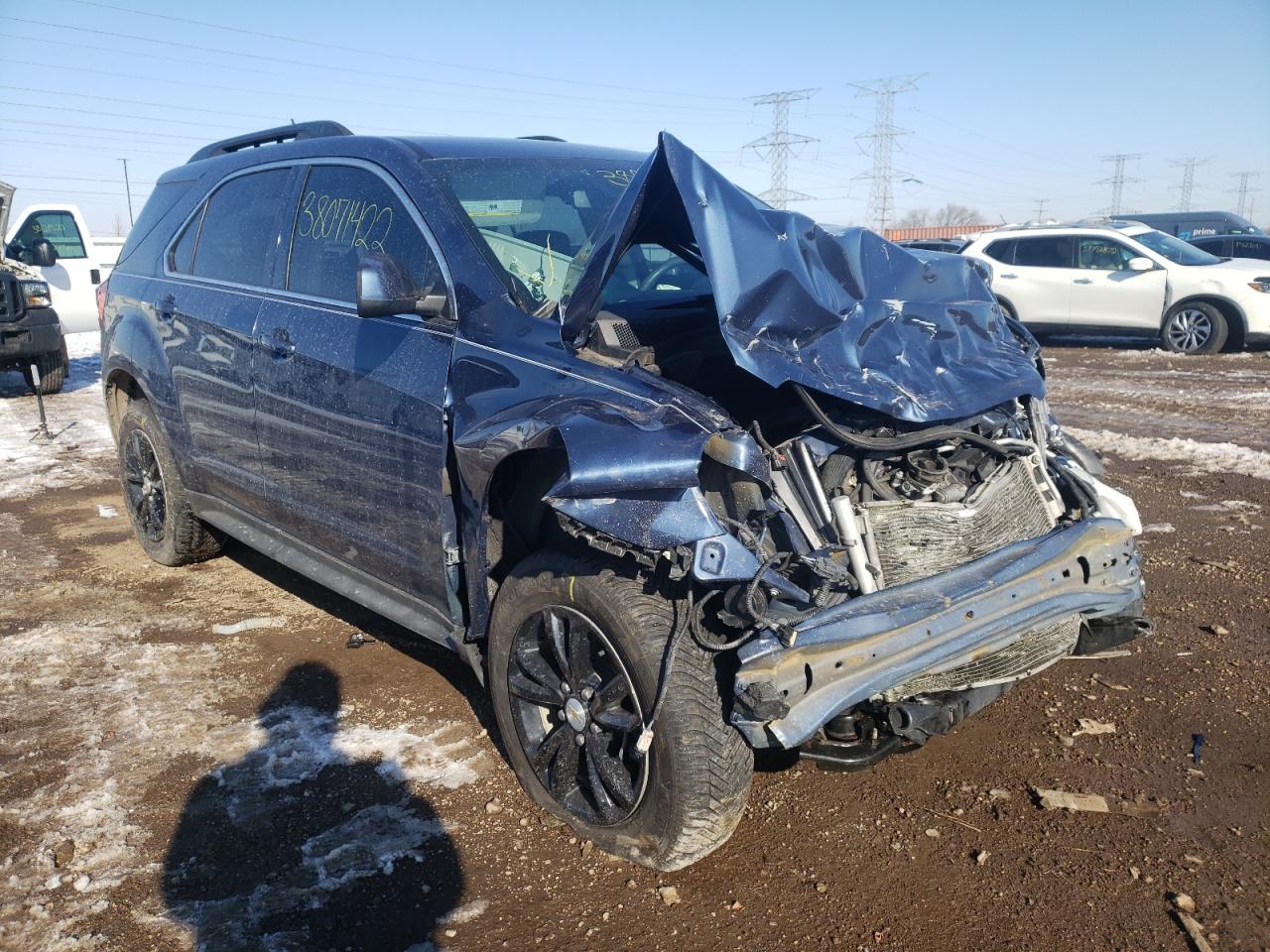 Photo 1 from auction – 2016 CHEVROLET EQUINOX LT with VIN 2GNALCEK0G6168818
