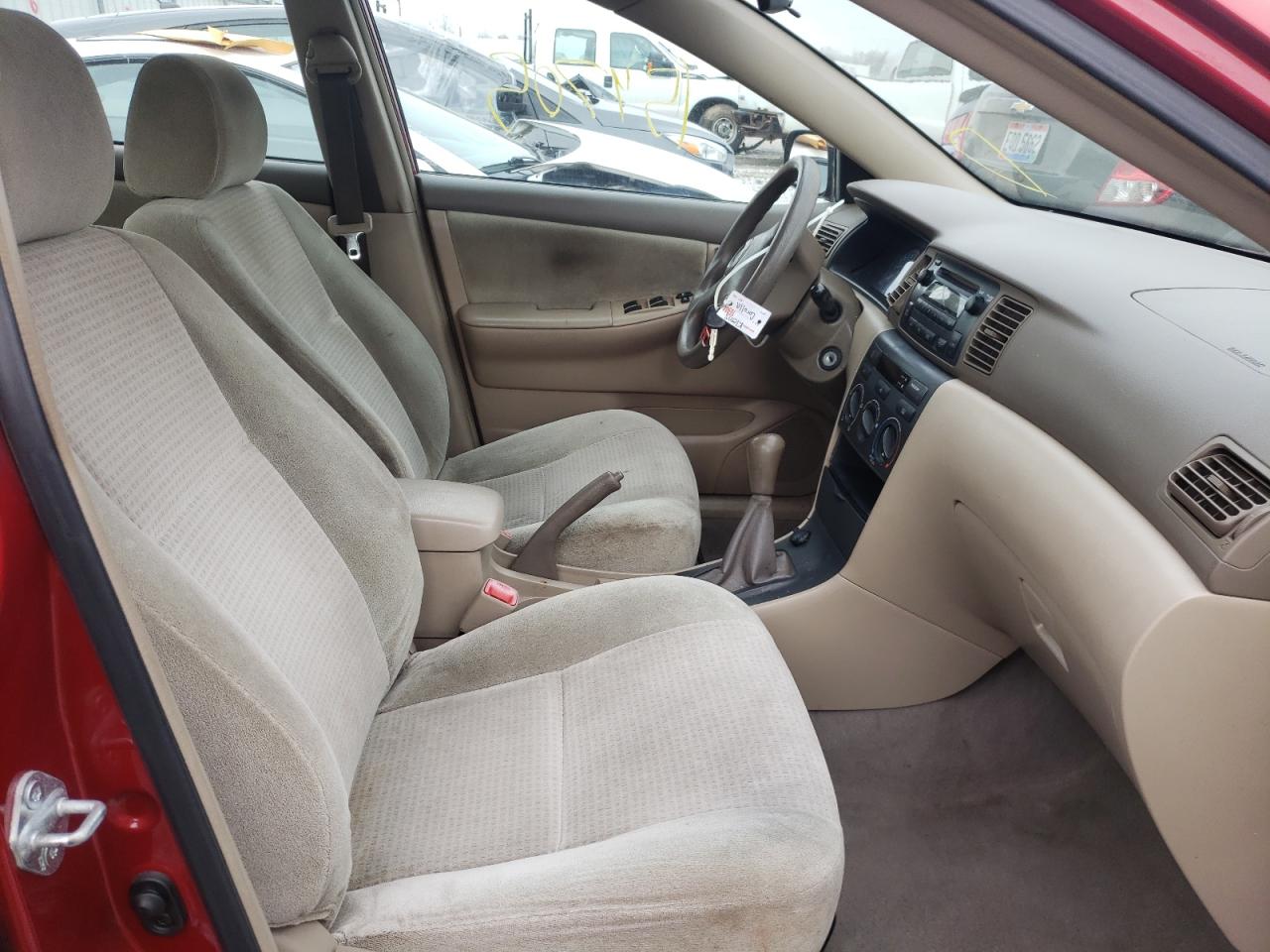 Photo 5 from auction – 2006 TOYOTA COROLLA CE with VIN 2T1BR32E56C695115