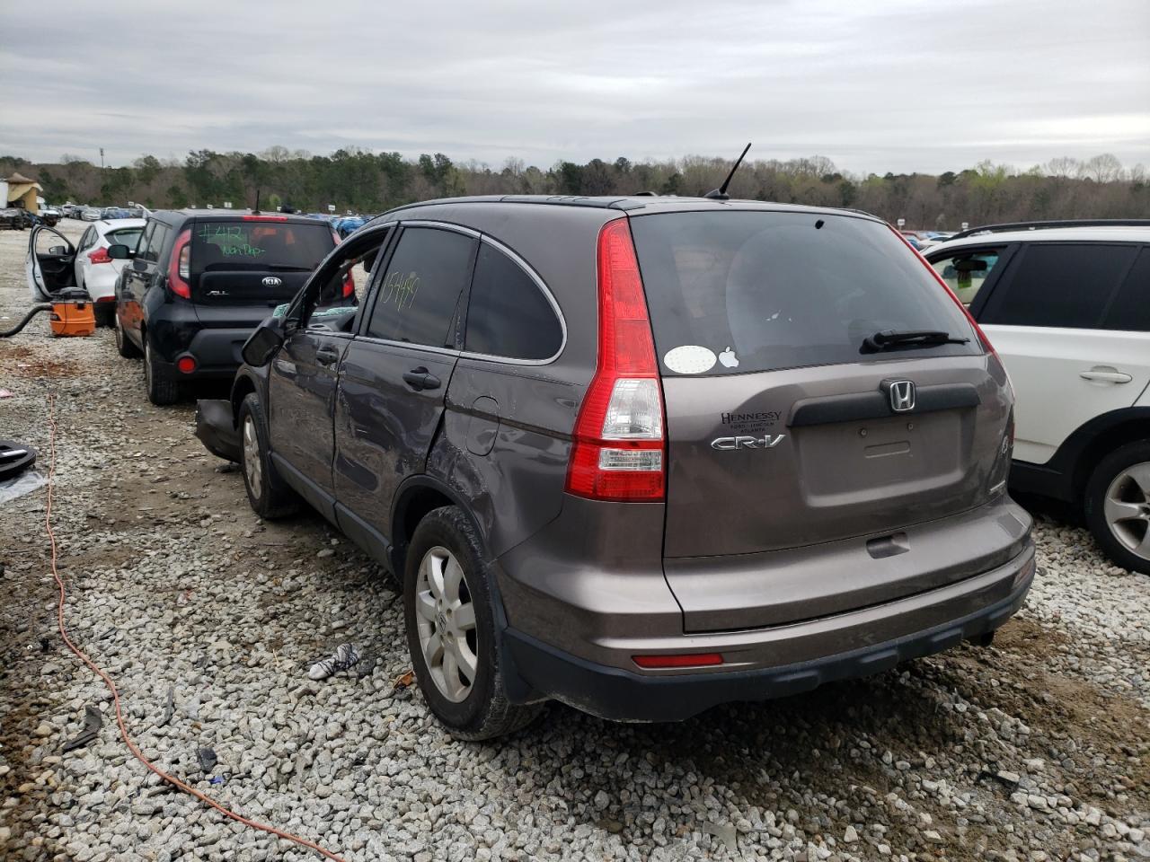 Photo 3 from auction – 2011 HONDA CR-V SE with VIN 5J6RE3H47BL034353