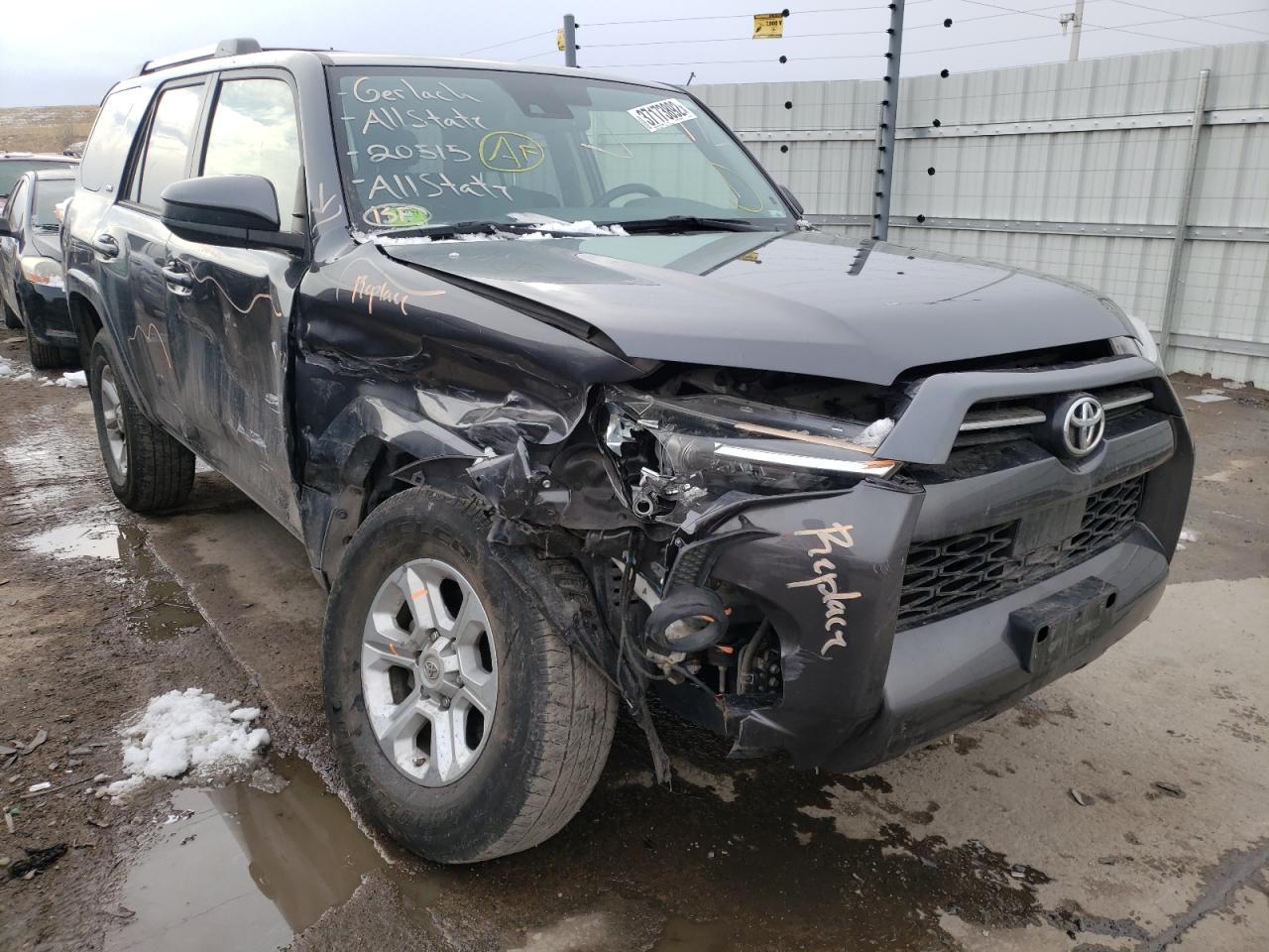 TOYOTA 4RUNNER SR 2020 with VIN JTEBU5JR3L5773894 - Photo from auction