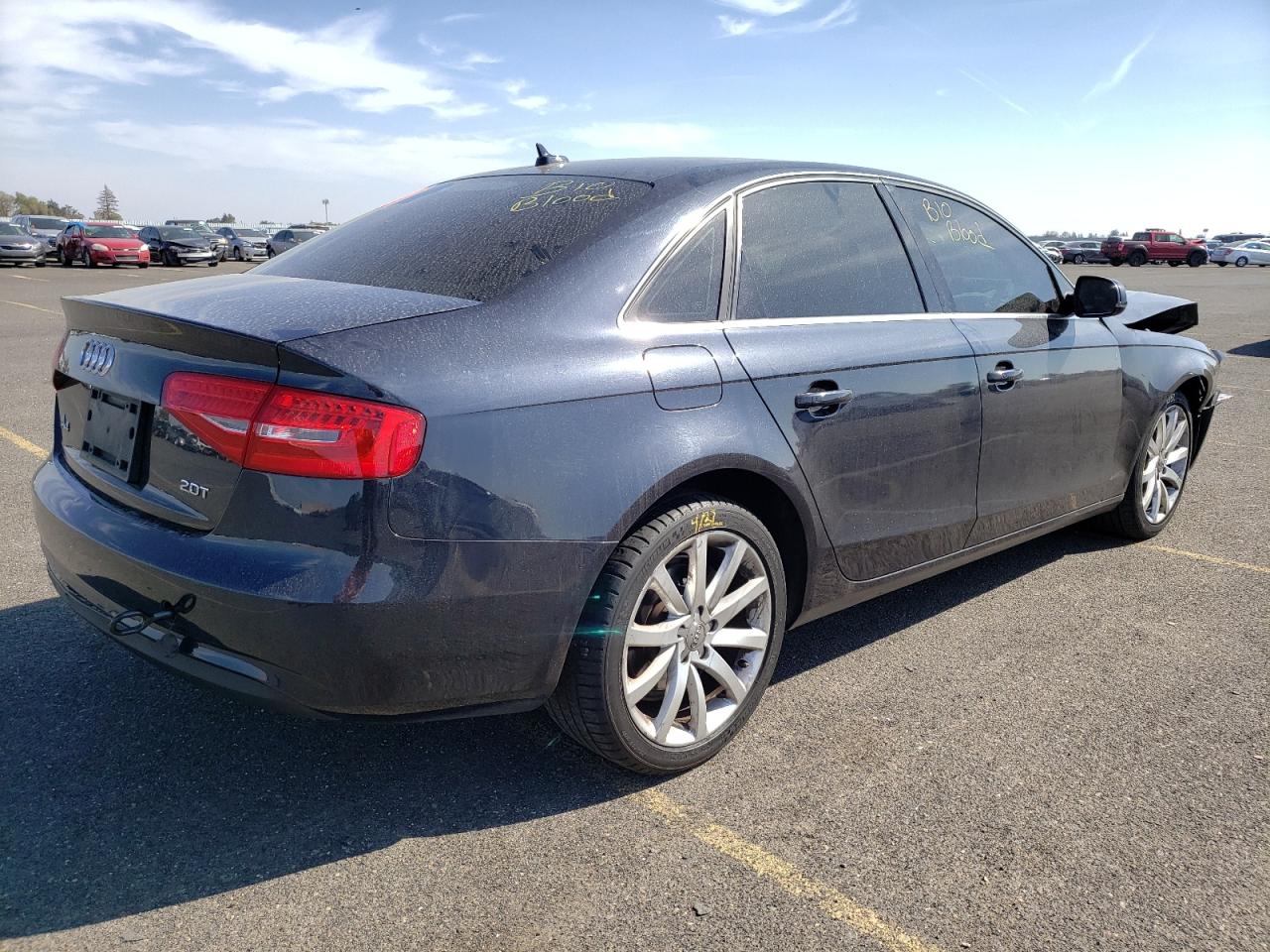 Photo 4 from auction – 2013 AUDI A4 PREMIUM with VIN WAUEFAFL3DA137166