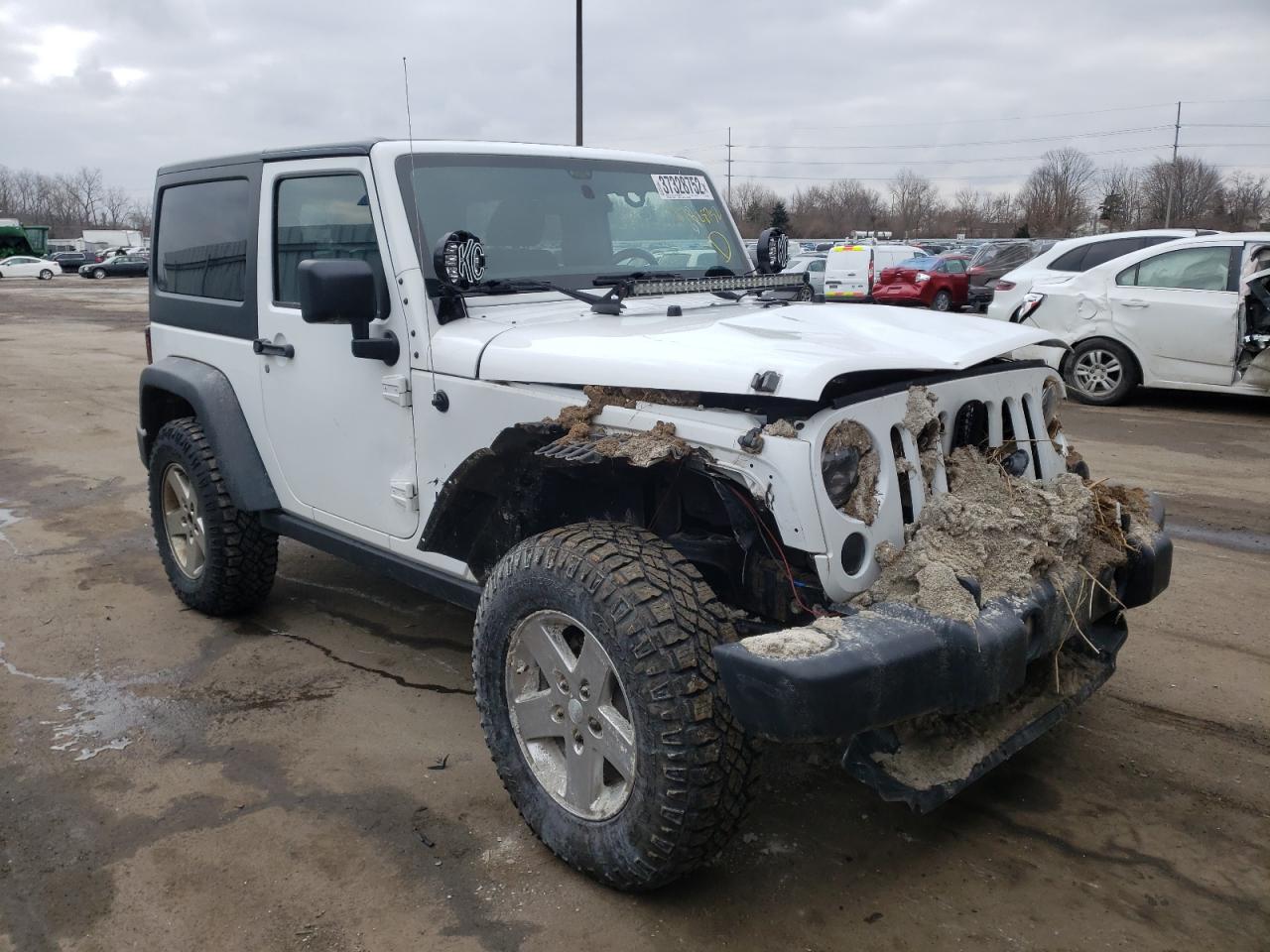JEEP WRANGLER S 2011 с VIN 1J4AA2D14BL594345 - Фото с аукциона