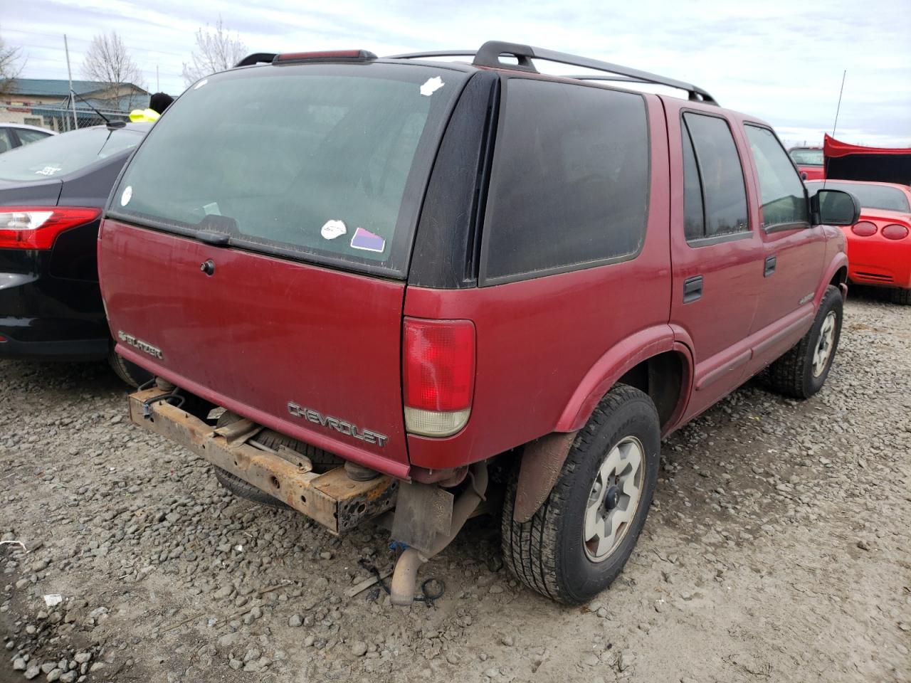 Photo 4 from auction – 2003 CHEVROLET BLAZER with VIN 1GNDT13X93K115719