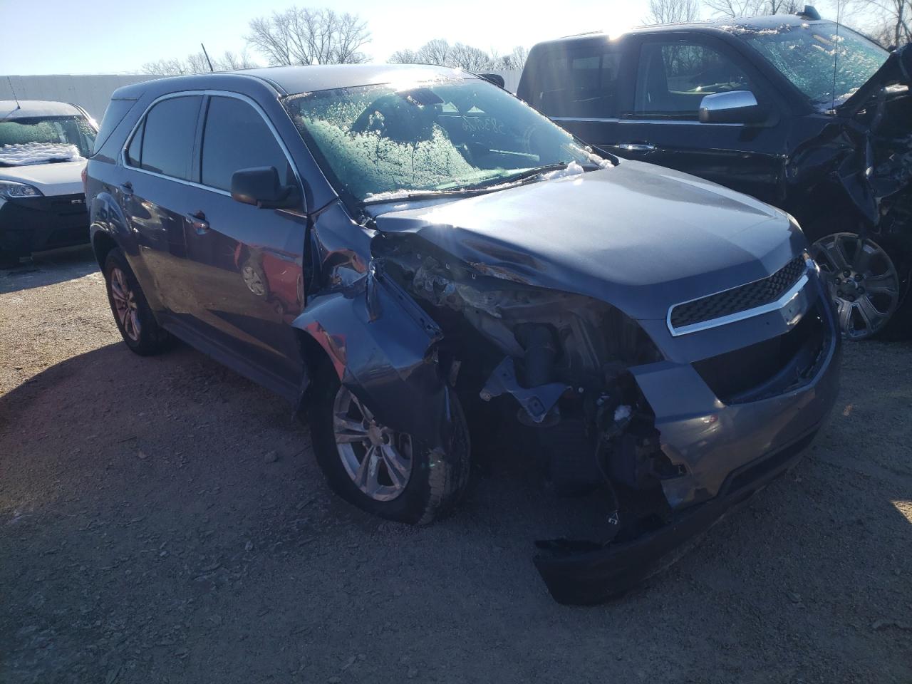 CHEVROLET EQUINOX LS 2014 with VIN 2GNALAEK1E6180624 - Photo from auction