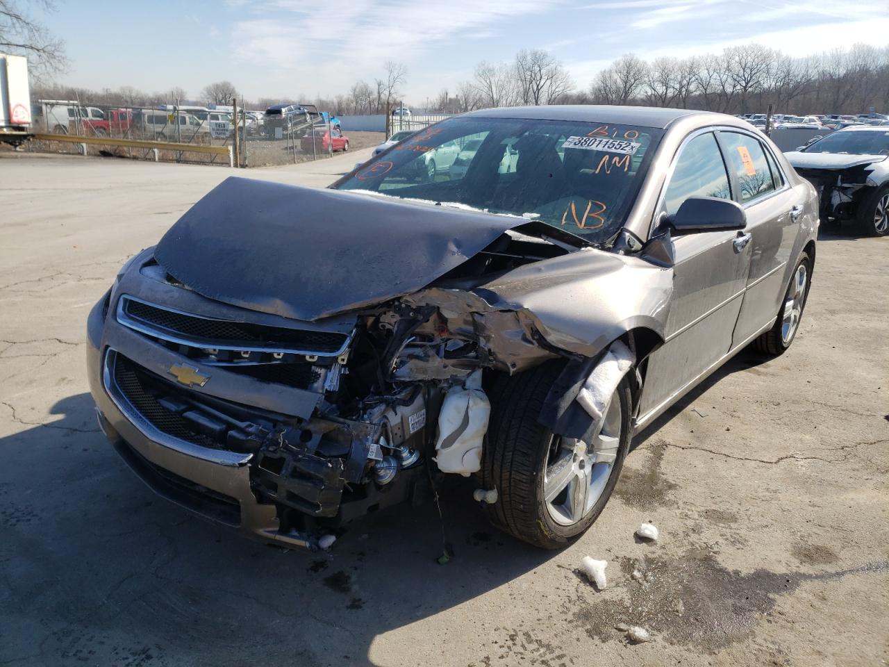 Photo 2 from auction – 2012 CHEVROLET MALIBU 1LT with VIN 1G1ZC5E08CF271824