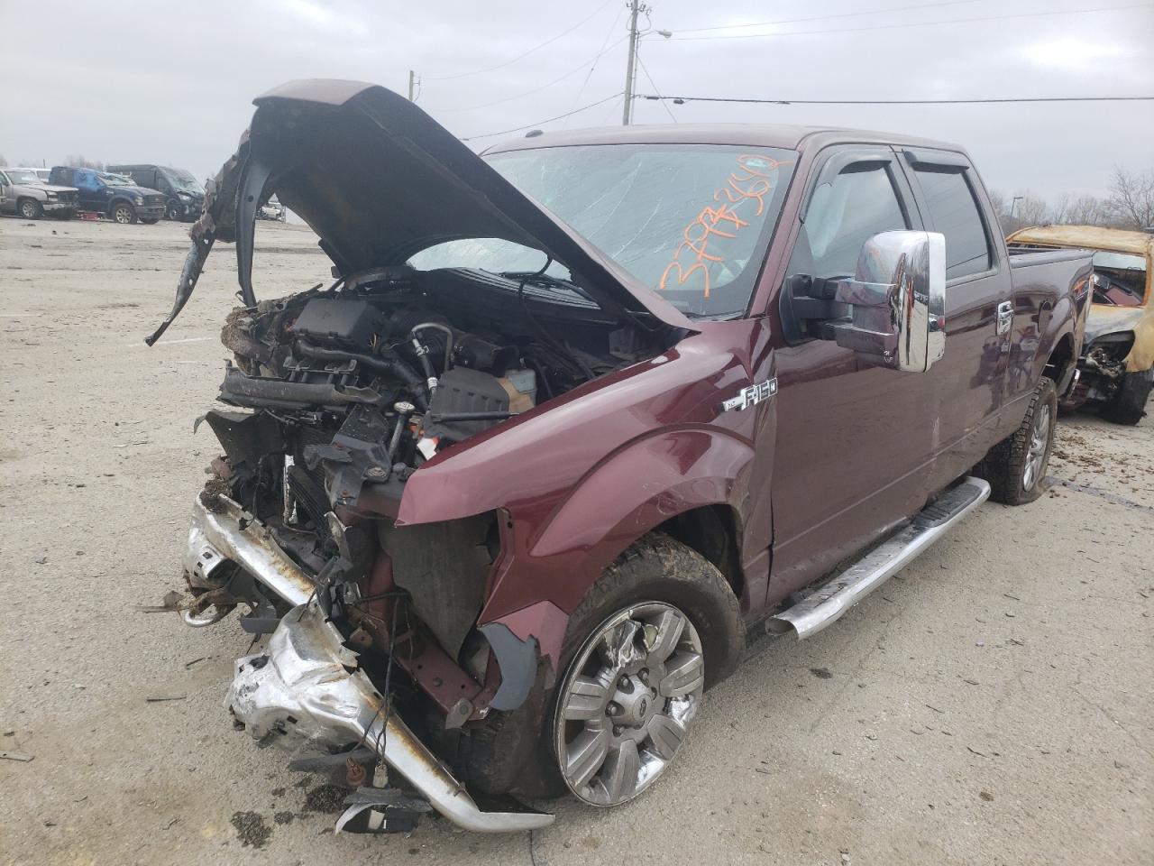 Photo 2 from auction – 2010 FORD F150 SUPER with VIN 1FTFW1EV5AFD68577