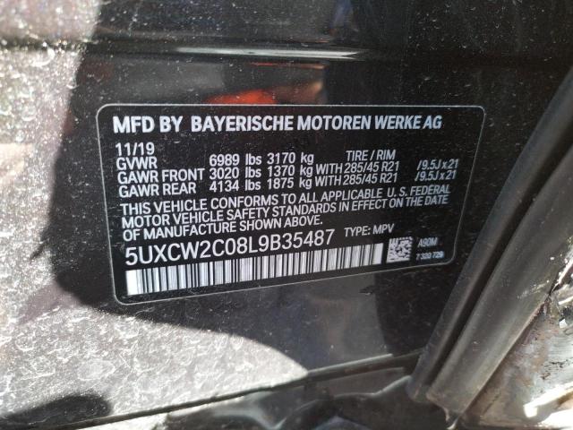 Photo 10 from auction – 2020 BMW X7 XDRIVE4 with VIN 5UXCW2C08L9B35487