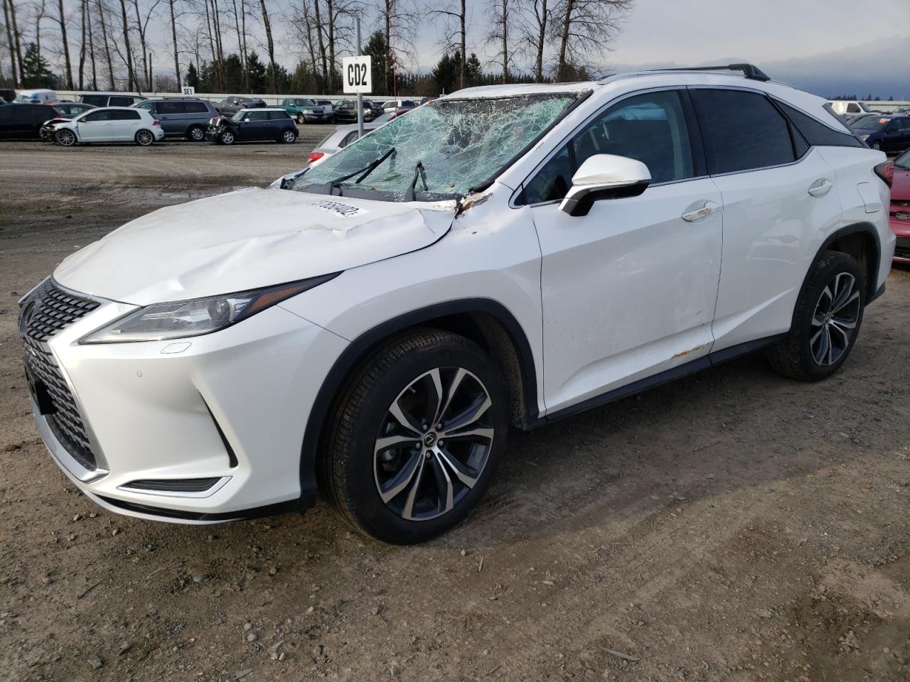 Photo 2 from auction – 2021 LEXUS RX 350 with VIN 2T2HZMDA6MC292988
