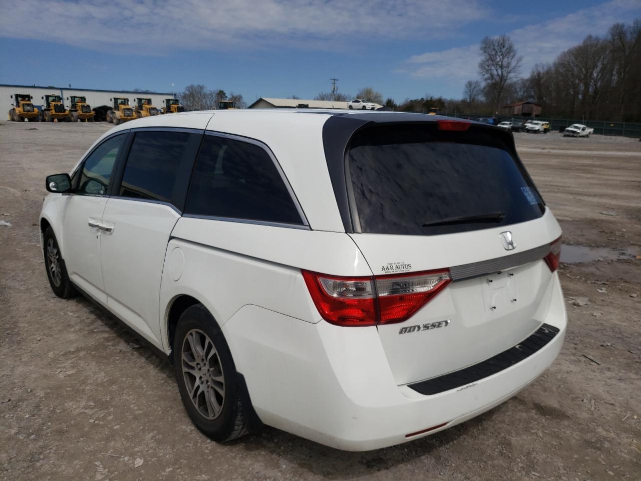 Photo 3 from auction – 2011 HONDA ODYSSEY EX with VIN 5FNRL5H65BB026568