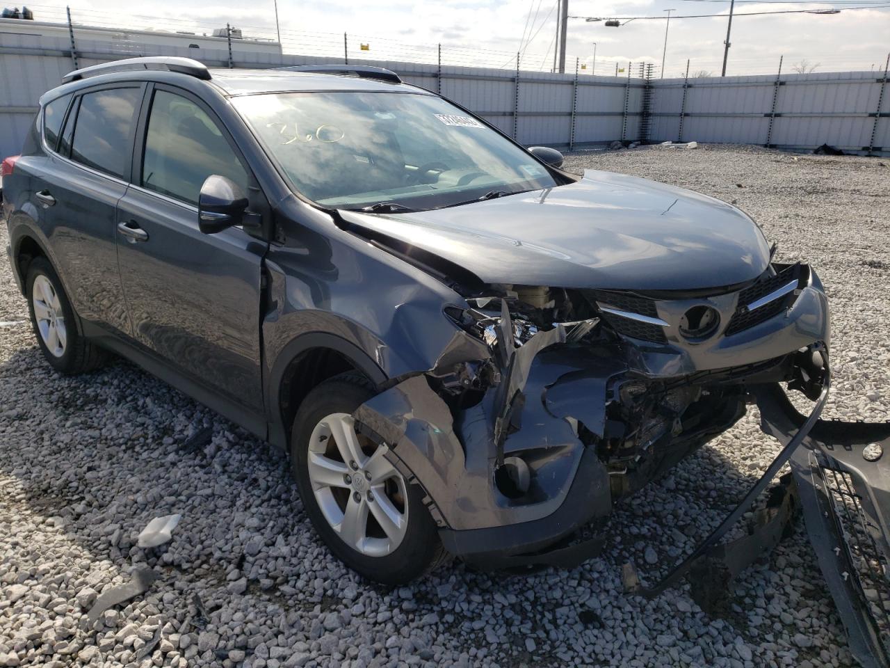 TOYOTA RAV4 XLE 2013 with VIN JTMRFREV1DD011313 - Photo from auction
