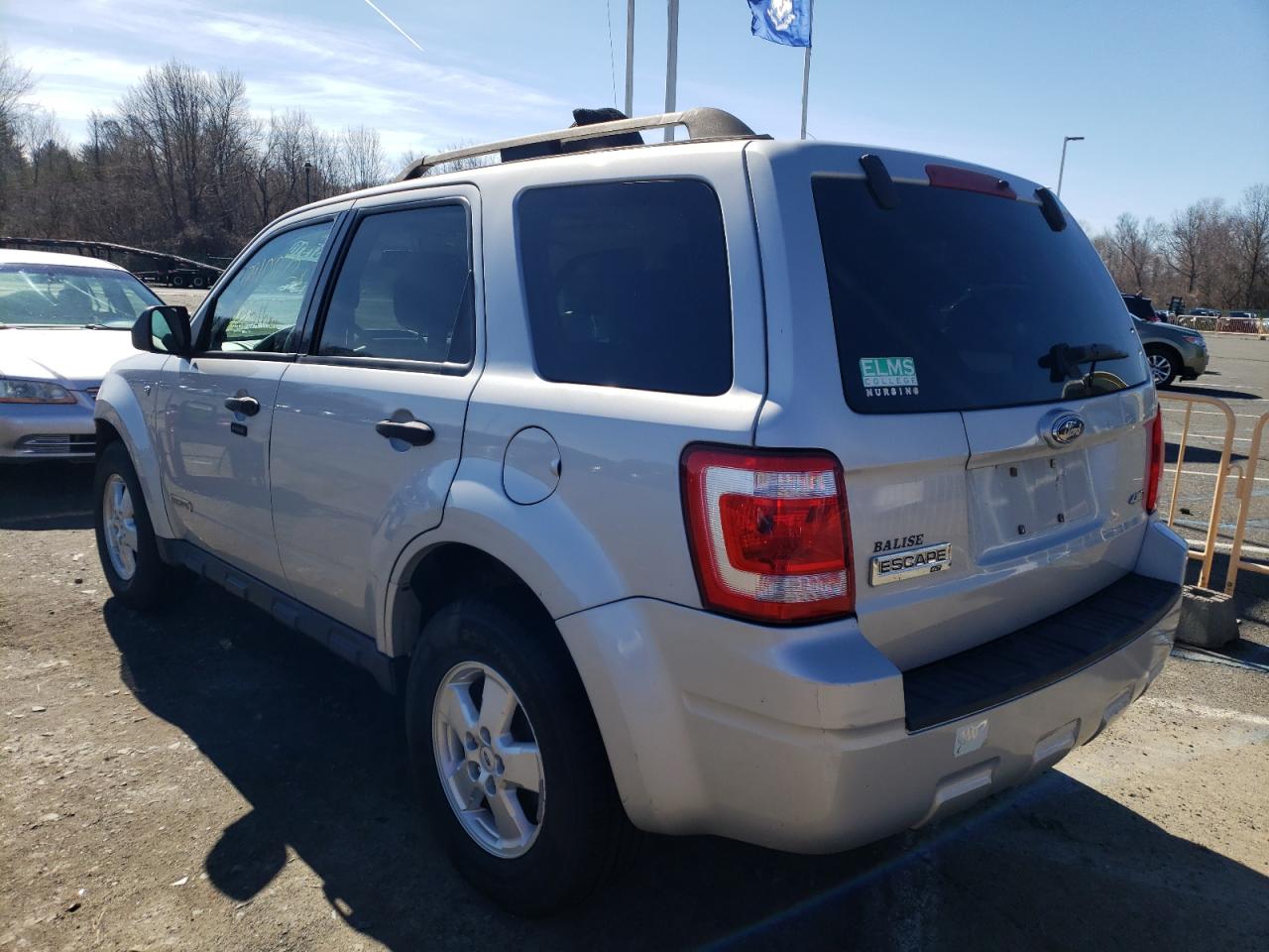 Photo 3 from auction – 2008 FORD ESCAPE XLT with VIN 1FMCU931X8KC69435