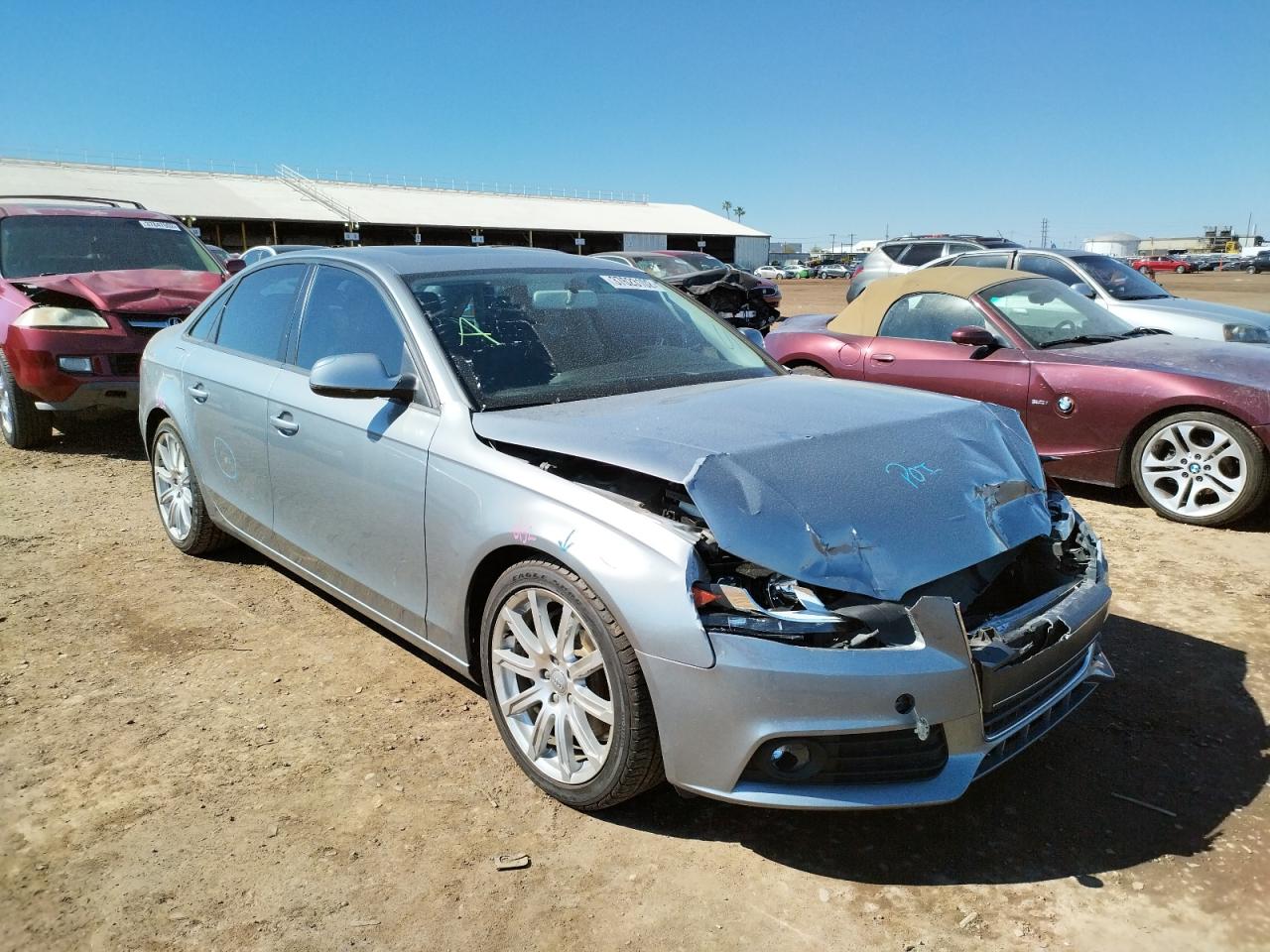 AUDI A4 PREMIUM 2011 with VIN WAUAFAFLXBN053141 - Photo from auction
