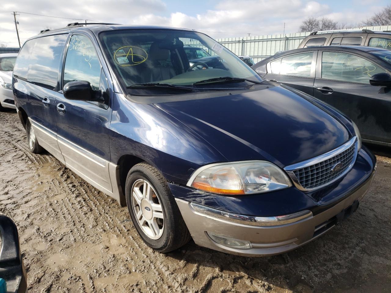 FORD WINDSTAR S 2003 with VIN 2FMZA53463BB47910 - Photo from auction