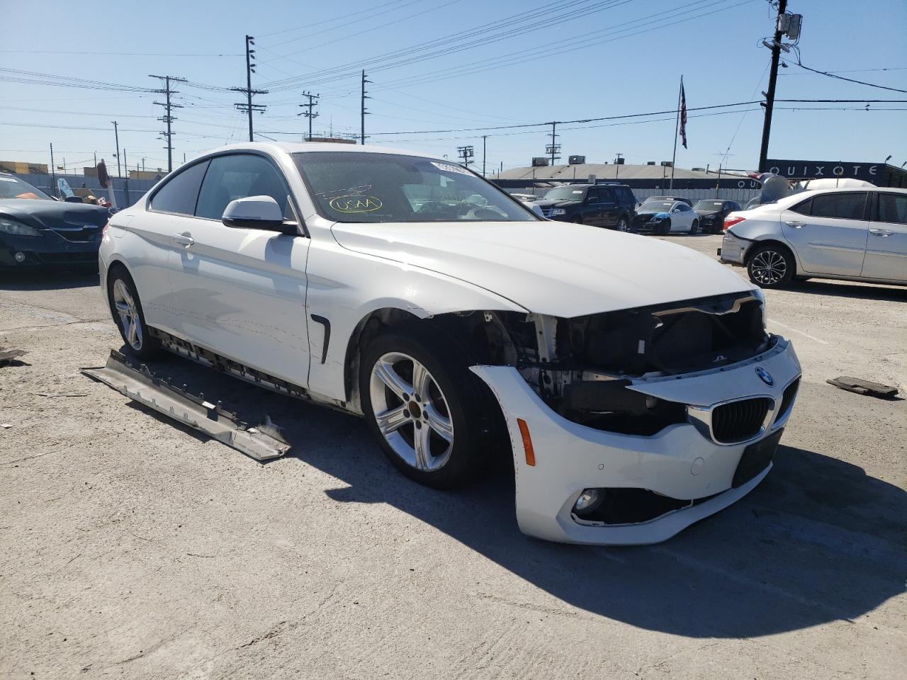 BMW 428 I 2014 with VIN WBA3N7C54EK220992 - Photo from auction